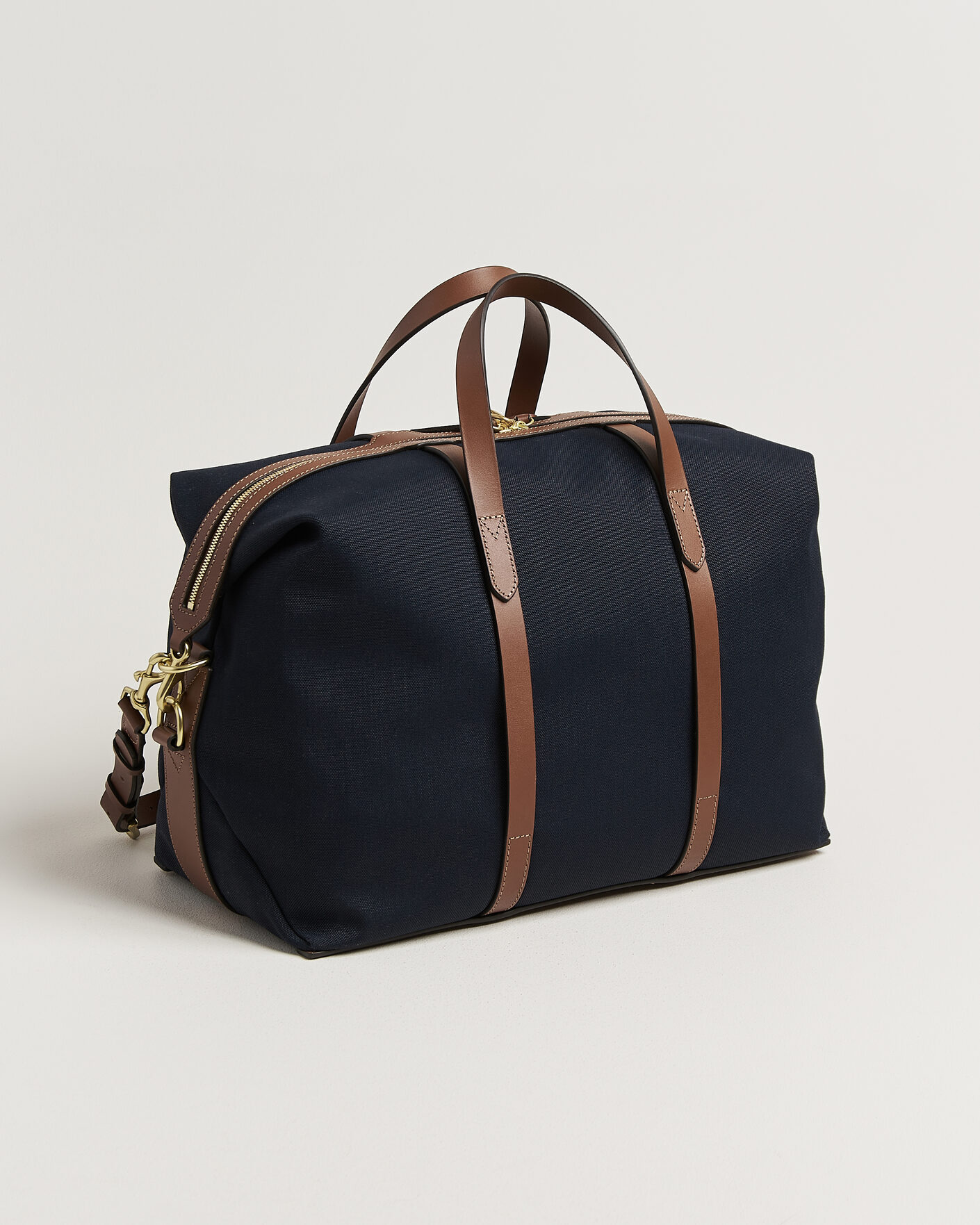 Hombres | Bolsos | Mismo | M/S Avail 48h Nylon Weekendbag Deep Sea Blue/Cuoio