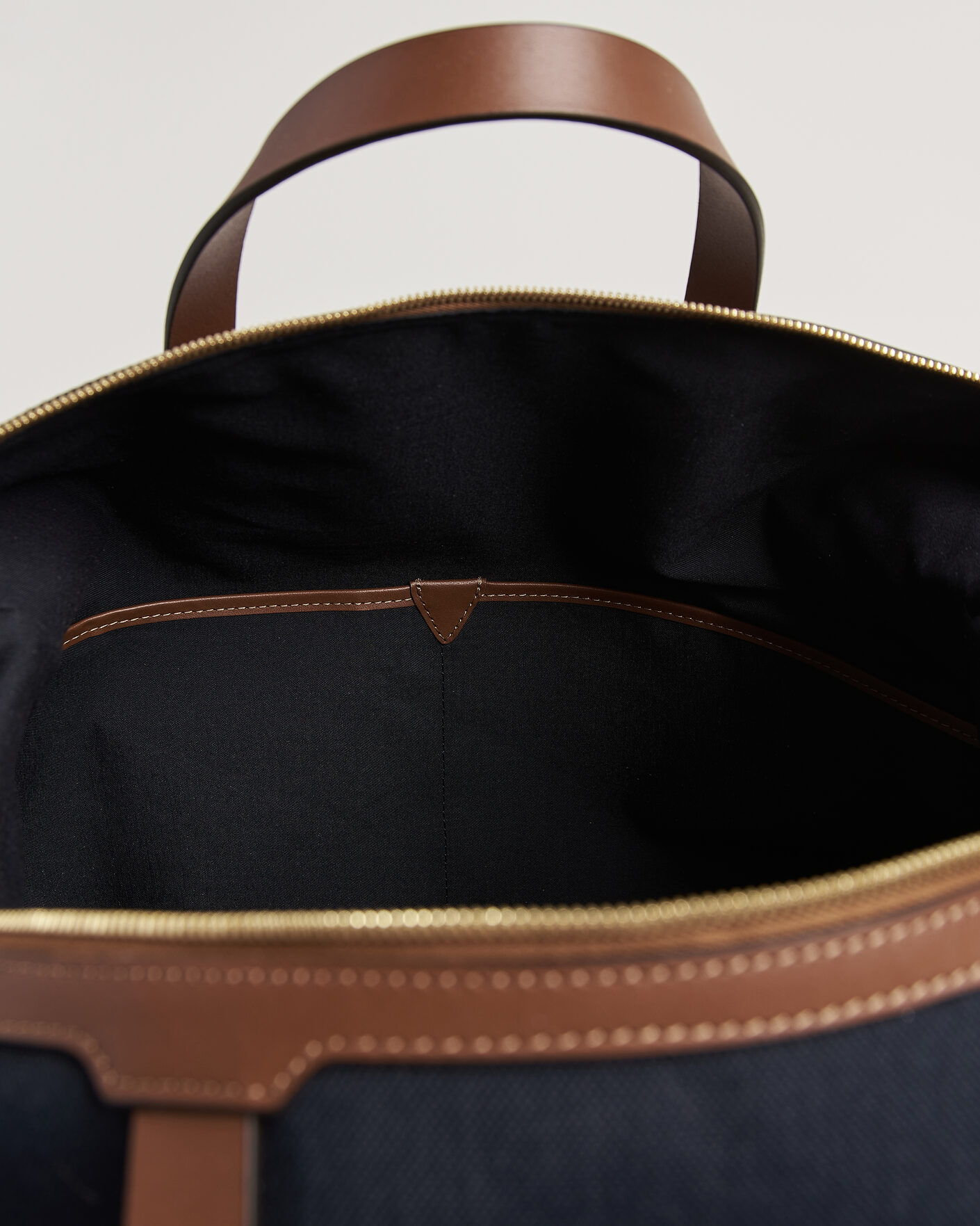 Hombres | Bolsos | Mismo | M/S Avail 48h Nylon Weekendbag Deep Sea Blue/Cuoio