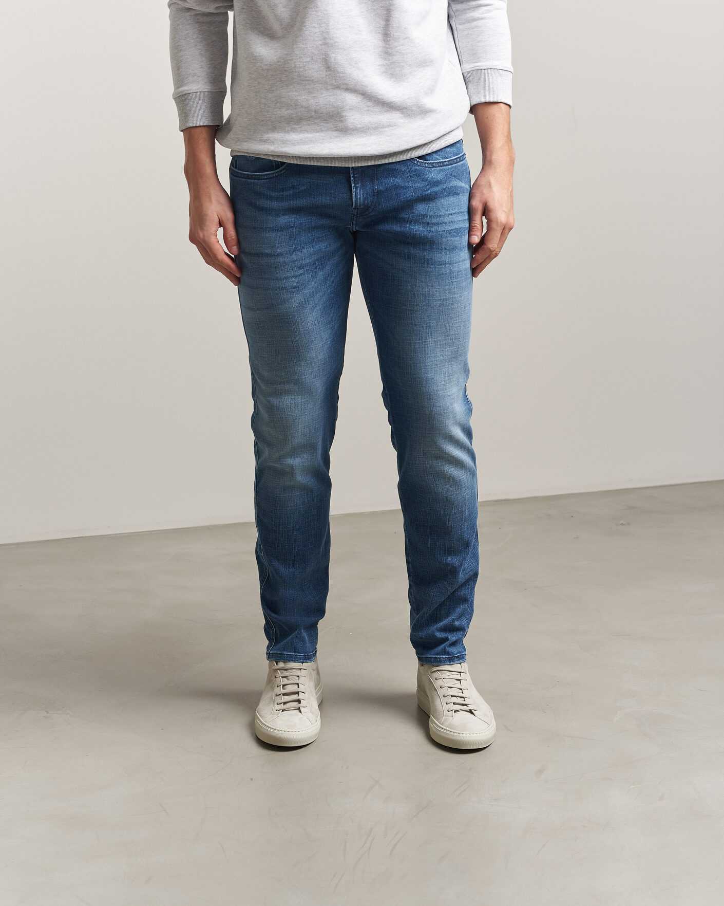 Hombres | Zapatillas | Common Projects | Original Achilles Suede Sneaker Light Grey