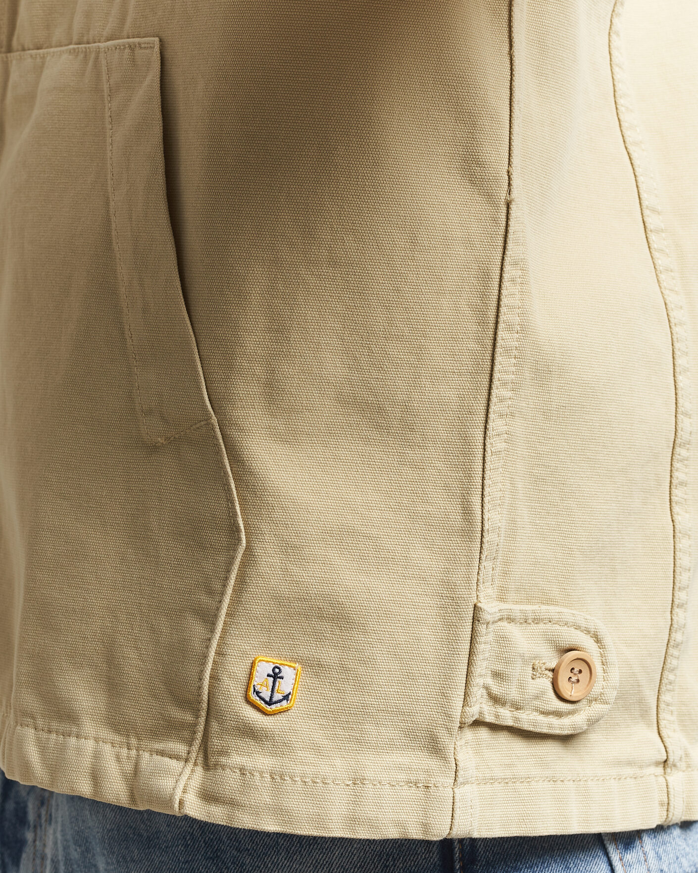 Hombres | Camisas | Armor-lux | Veste Pecheur Heritage Overshirt  Gravel