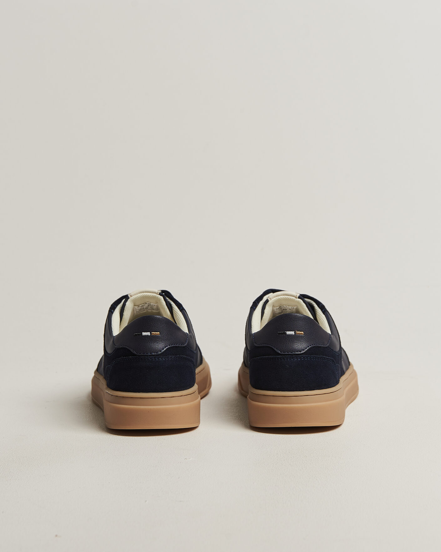 Hombres | Zapatillas | BOSS BLACK | Kieran Suede/Nylon Sneaker Dark Blue