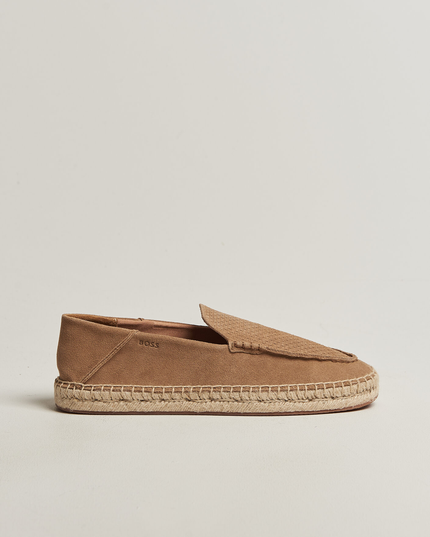 Hombres | Alpargatas | BOSS BLACK | Madeira Suede Espadrilles Medium Beige