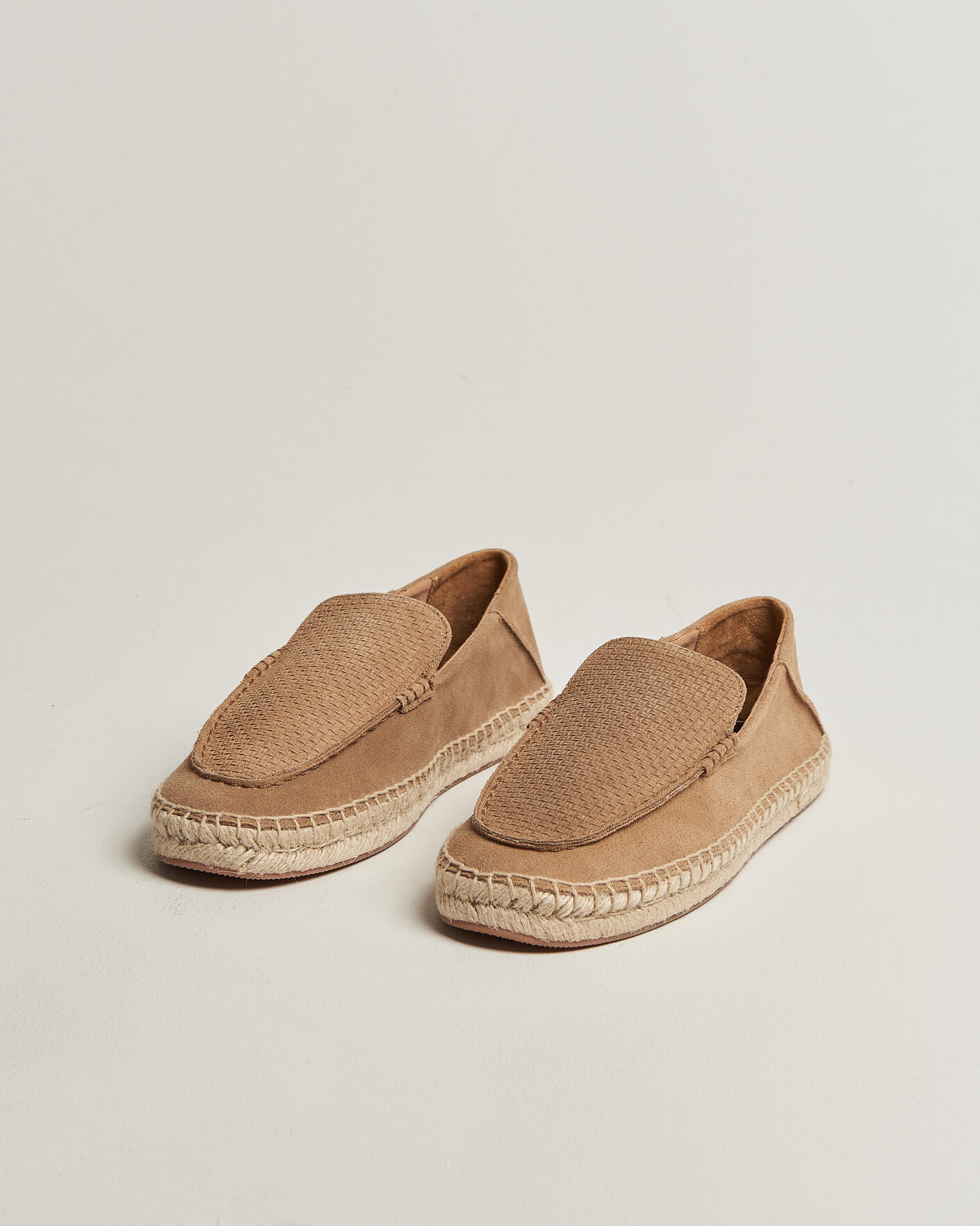 Hombres | Alpargatas | BOSS BLACK | Madeira Suede Espadrilles Medium Beige