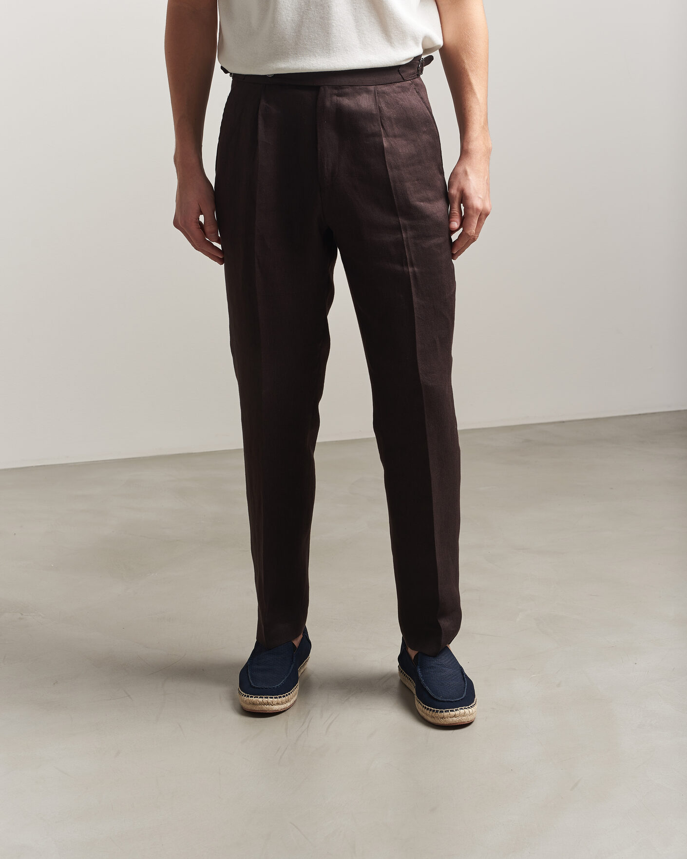 Hombres | Alpargatas | BOSS BLACK | Madeira Suede Espadrilles Dark Blue