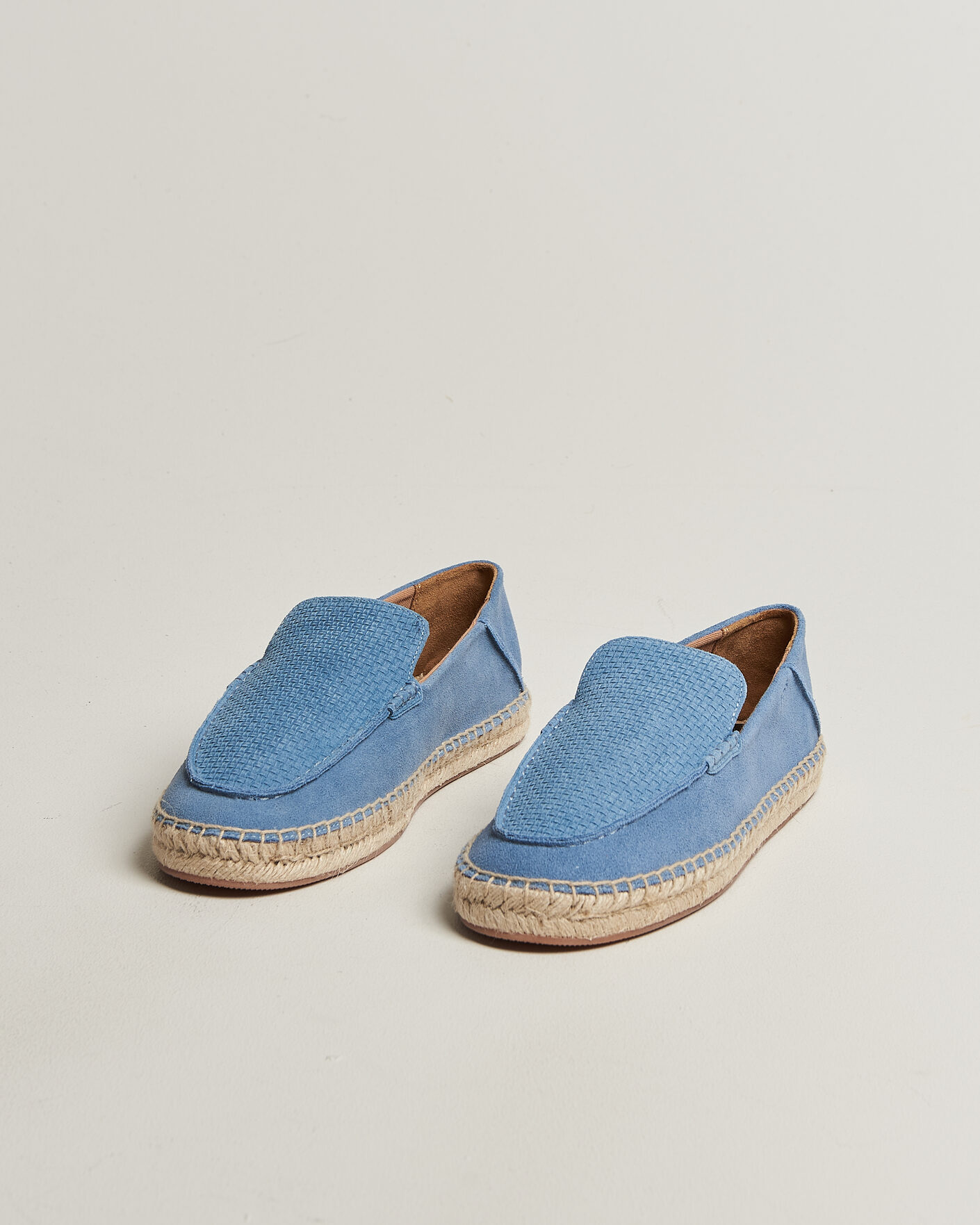 Hombres | Alpargatas | BOSS BLACK | Madeira Suede Espadrilles Open Blue