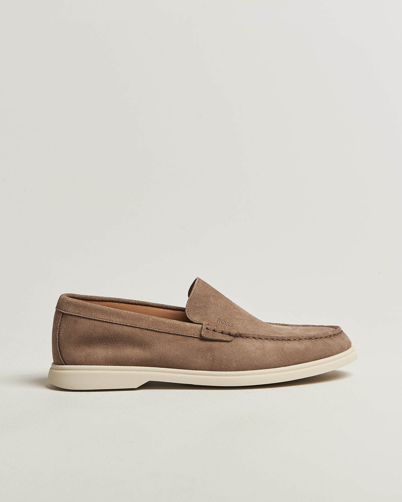 Hombres | Mocasines | BOSS BLACK | Sienne Suede Loafer Medium Beige