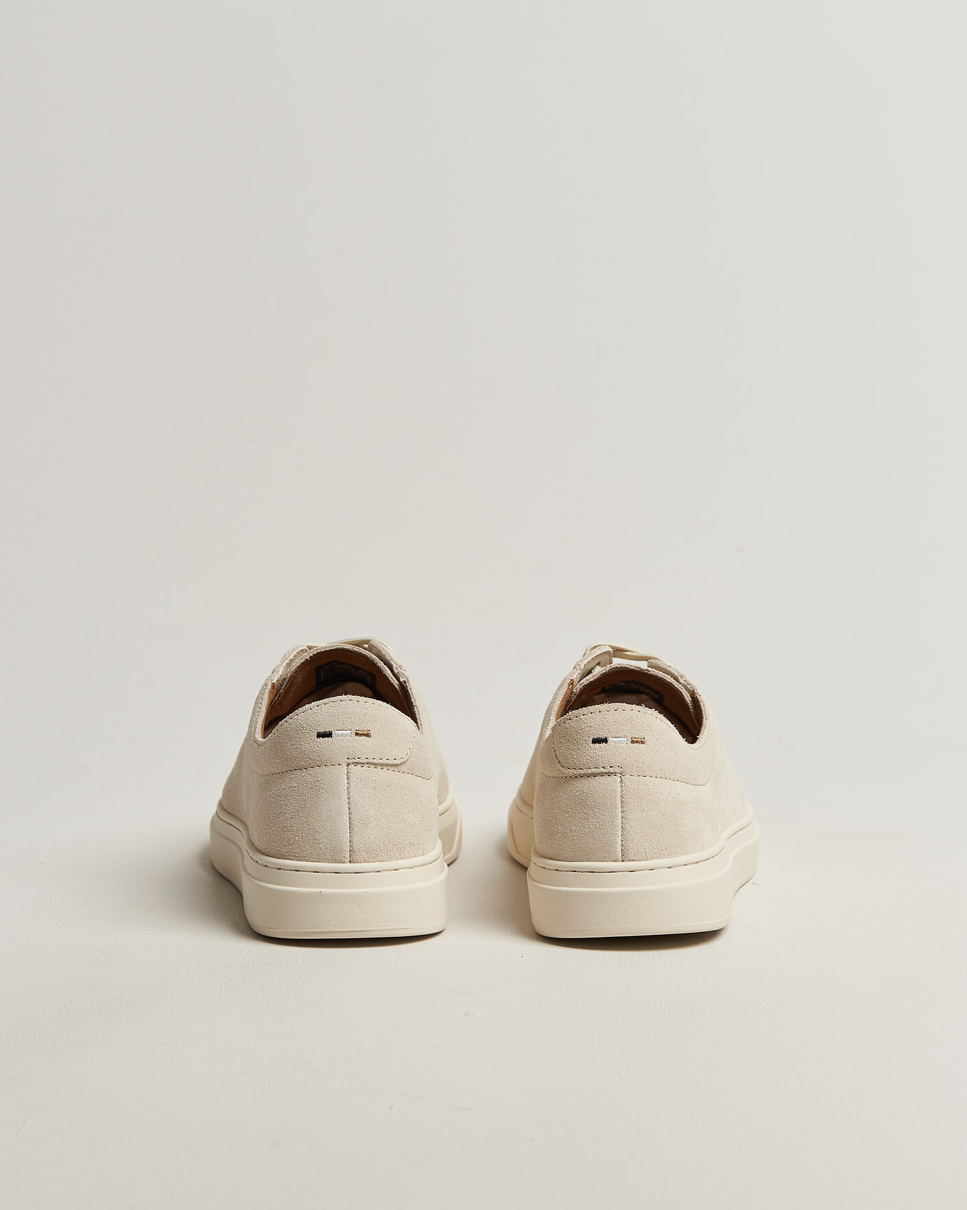 Hombres | Zapatillas | BOSS BLACK | Kieran Suede Sneaker Open White