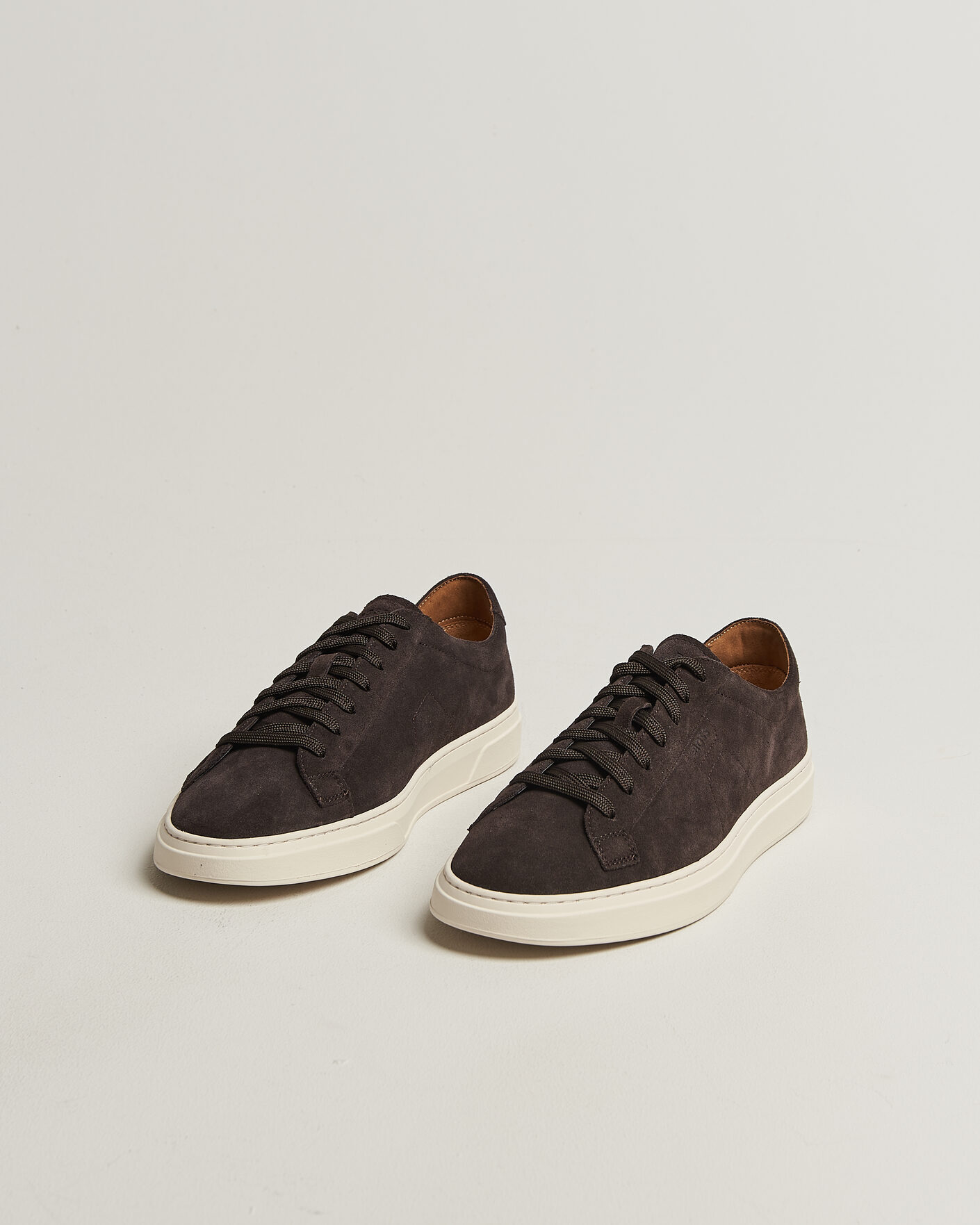 Hombres | Zapatillas | BOSS BLACK | Kieran Suede Sneaker Dark Brown