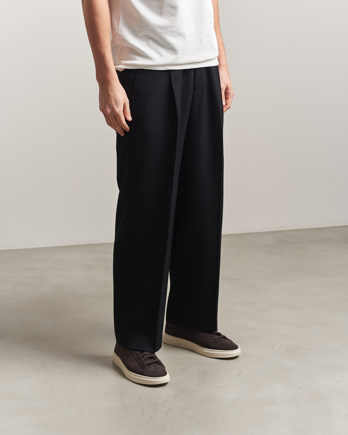 Hombres | Zapatillas | BOSS BLACK | Kieran Suede Sneaker Dark Brown