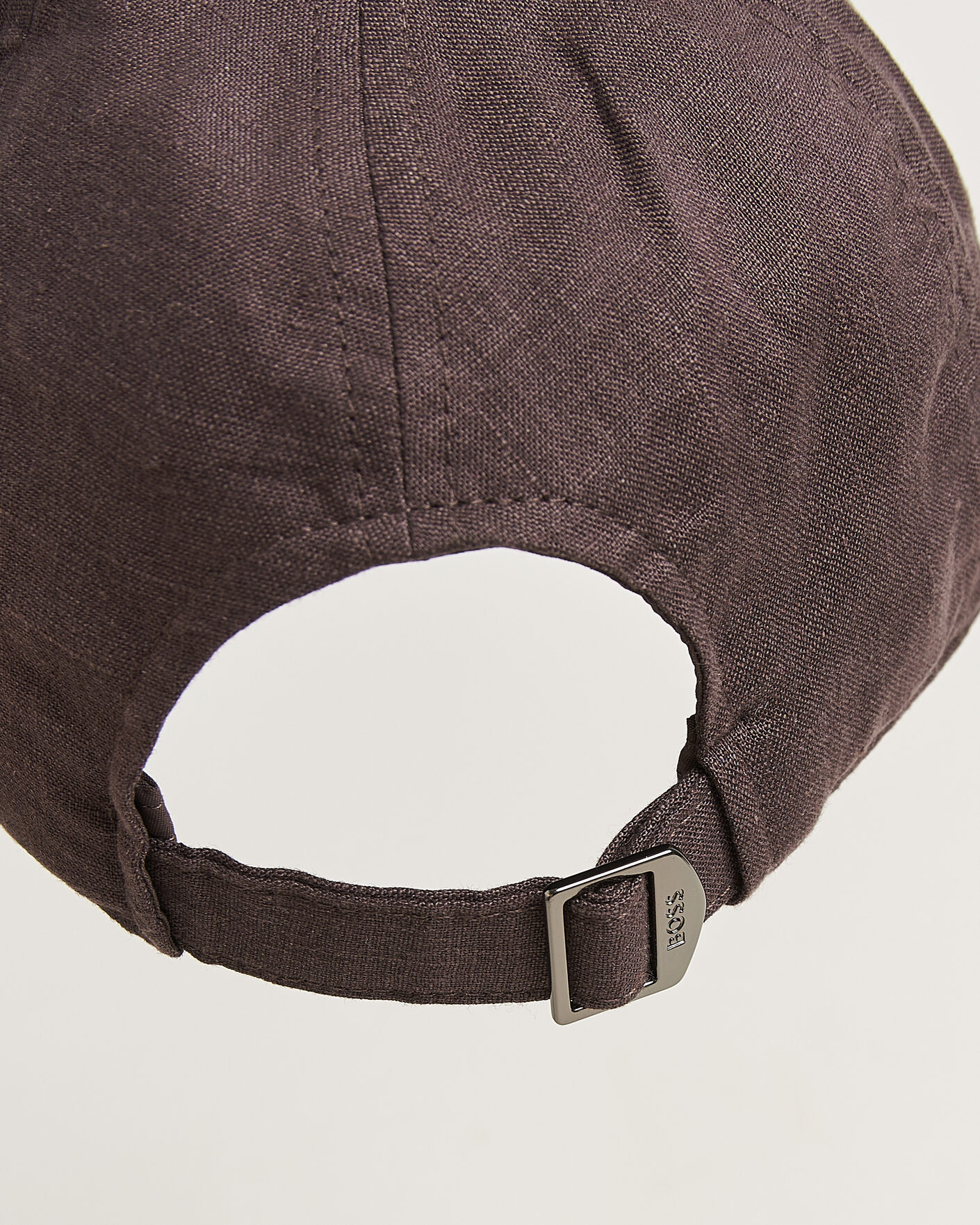 Hombres | Sombreros y gorras | BOSS BLACK | Zed Linen Cap Dark Brown