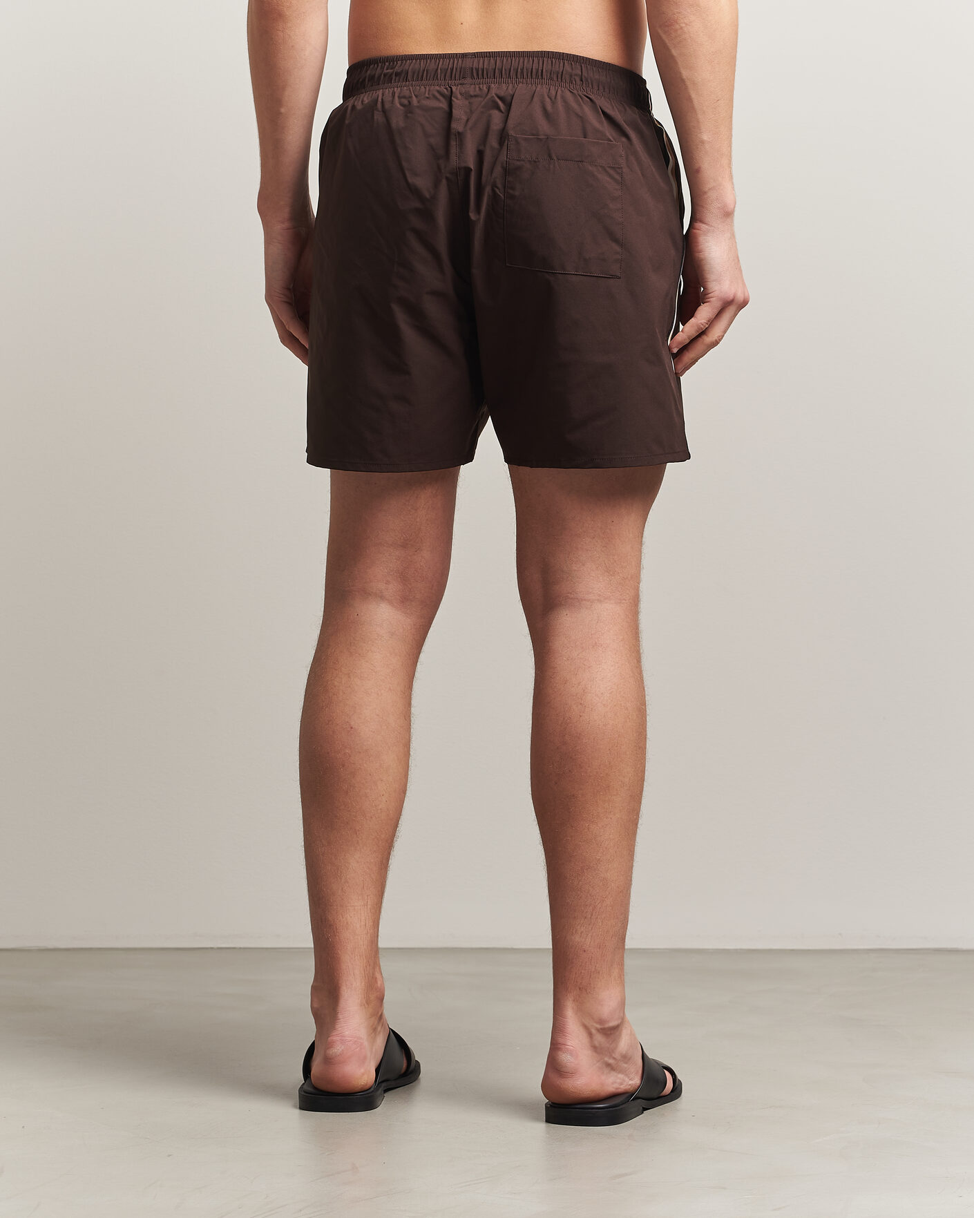 Hombres | Bañadores | BOSS BLACK | Iconic Swimshorts Dark Brown