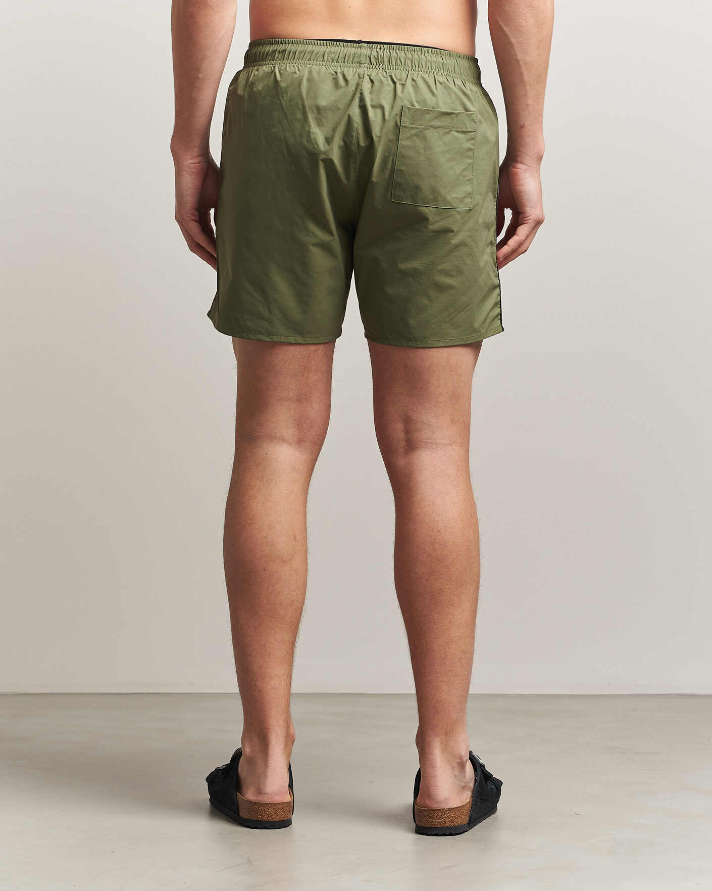 Hombres | Bañadores | BOSS BLACK | Iconic Swimshorts Open Green