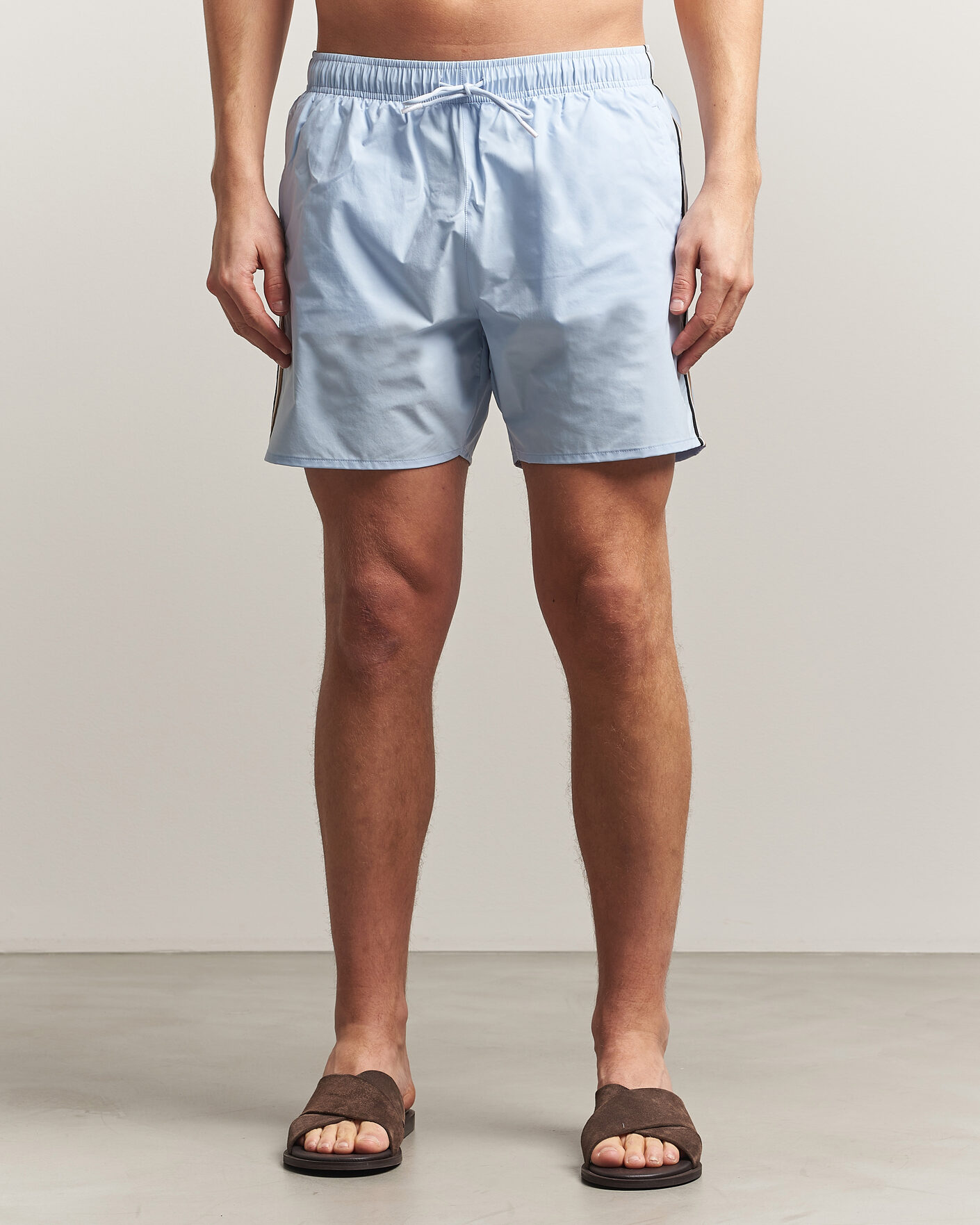 Hombres | Bañadores | BOSS BLACK | Iconic Swimshorts Light Blue