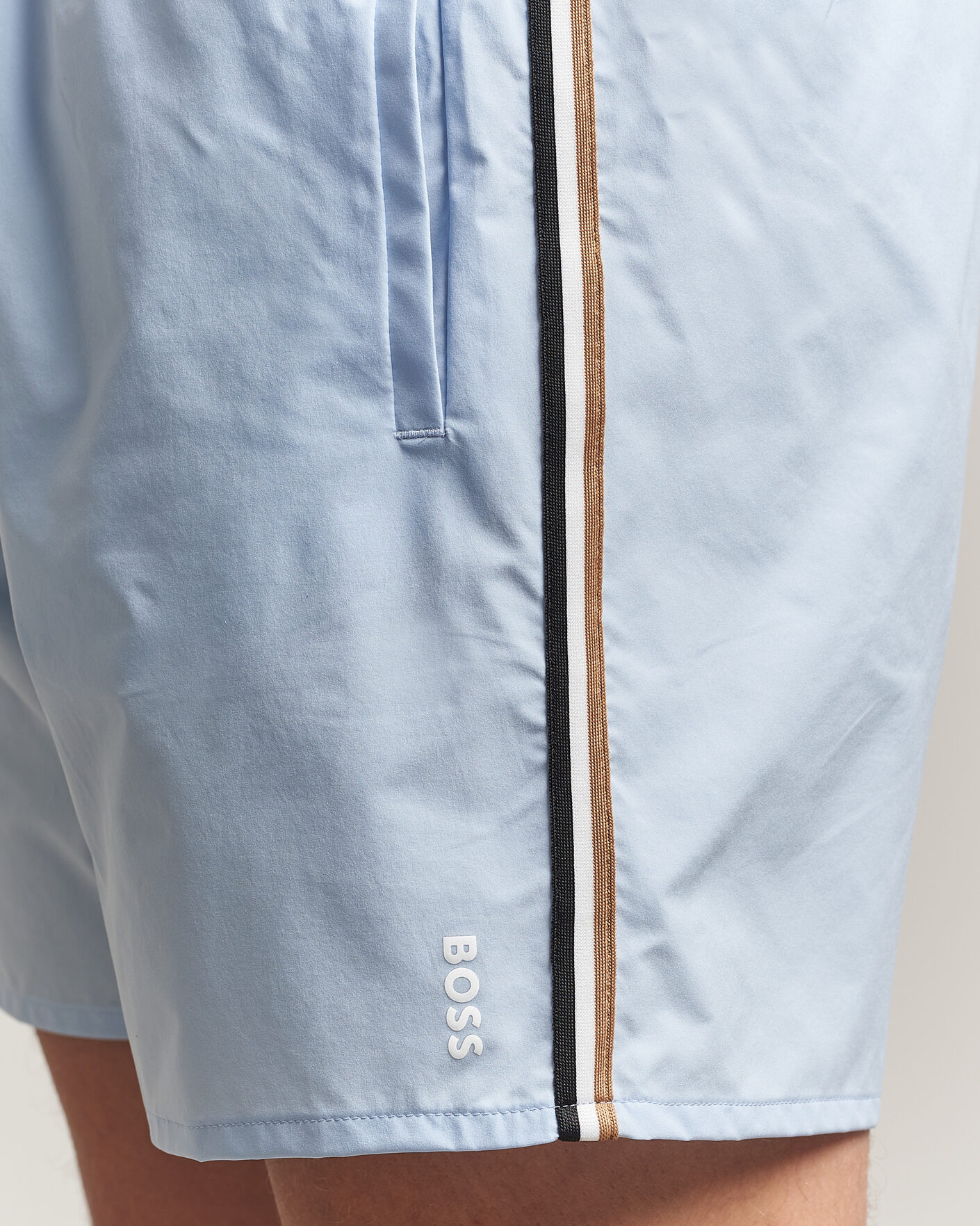 Hombres | Bañadores | BOSS BLACK | Iconic Swimshorts Light Blue