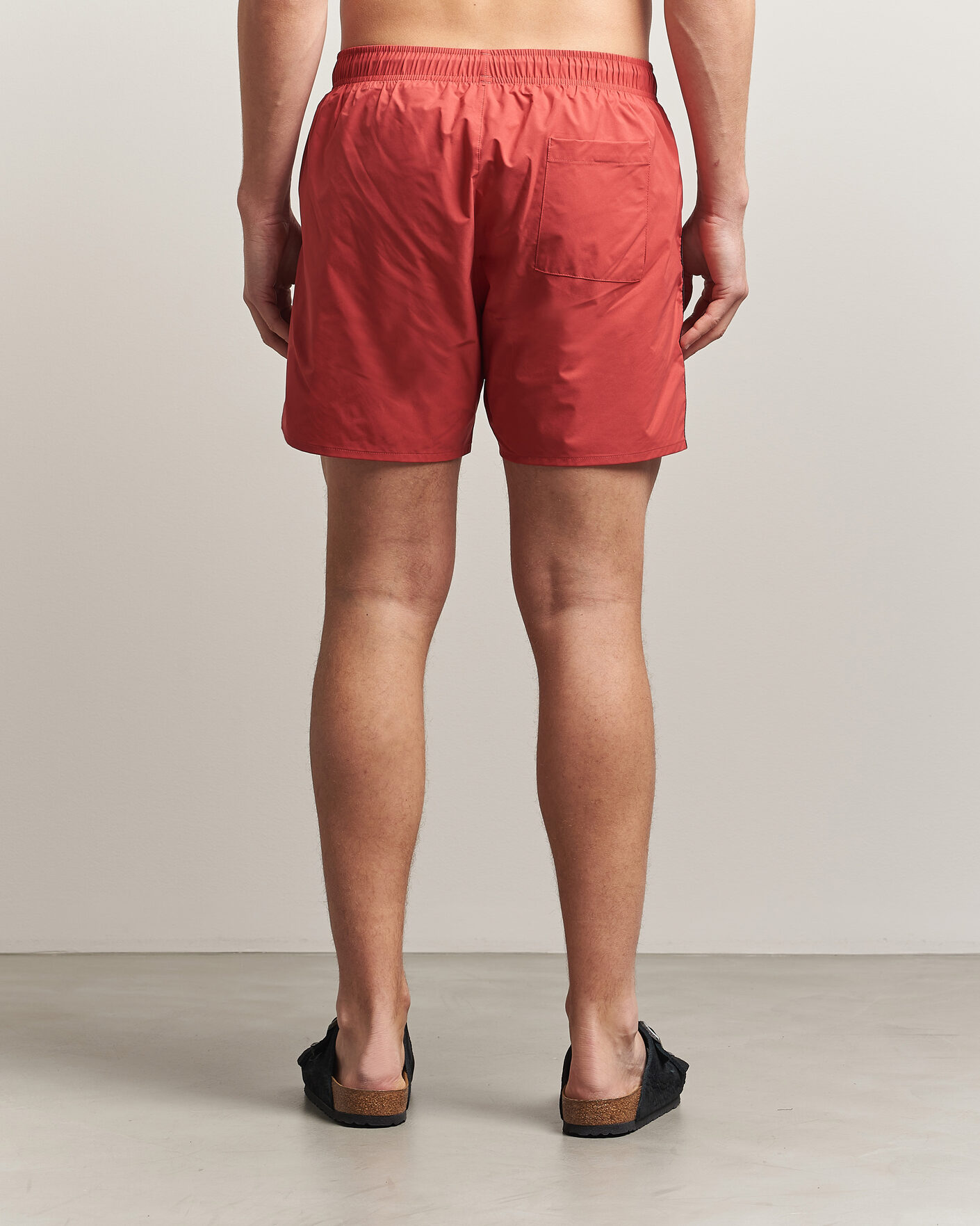 Hombres | Bañadores | BOSS BLACK | Iconic Swimshorts Dark Red