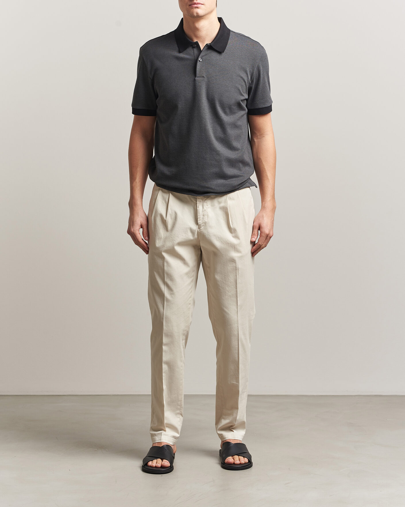 Hombres | Polos | BOSS BLACK | Parlay Jersey Polo Black