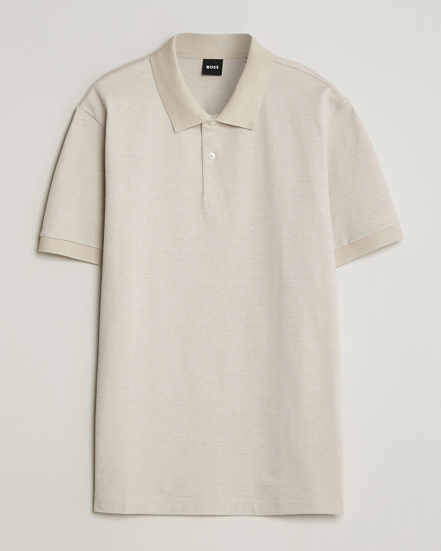 Hombres | Polos | BOSS BLACK | Parlay Jersey Polo Open Beige