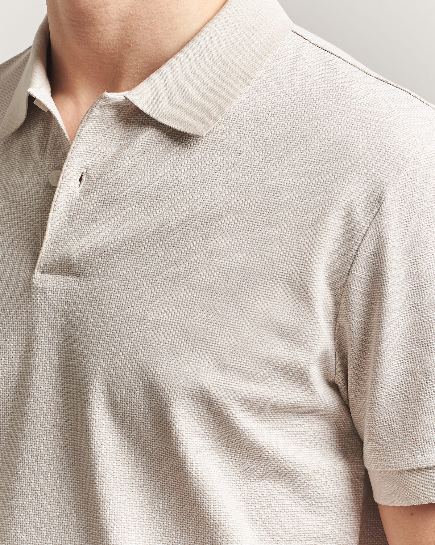 Hombres | Polos | BOSS BLACK | Parlay Jersey Polo Open Beige