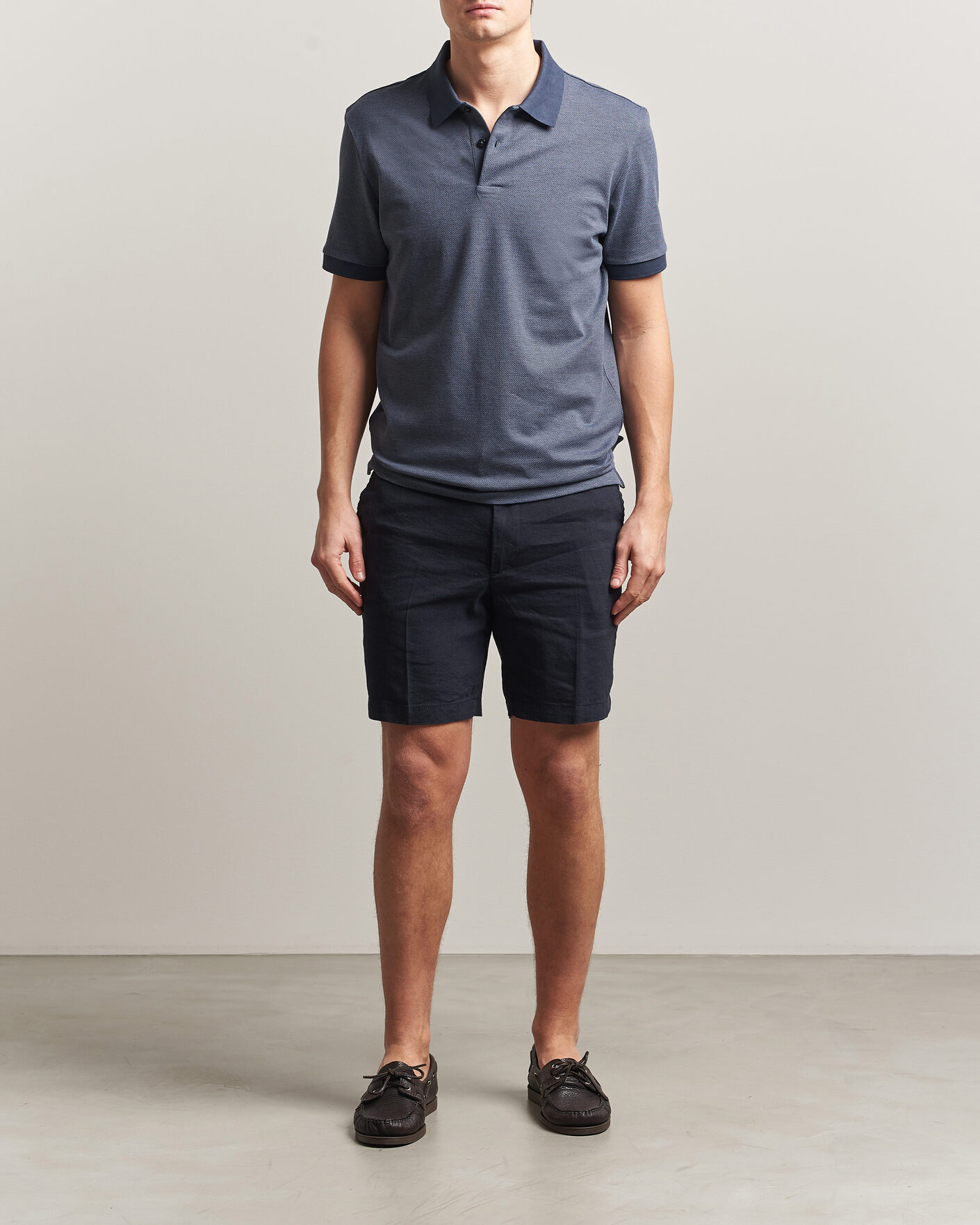 Hombres | Polos | BOSS BLACK | Parlay Jersey Polo Dark Blue