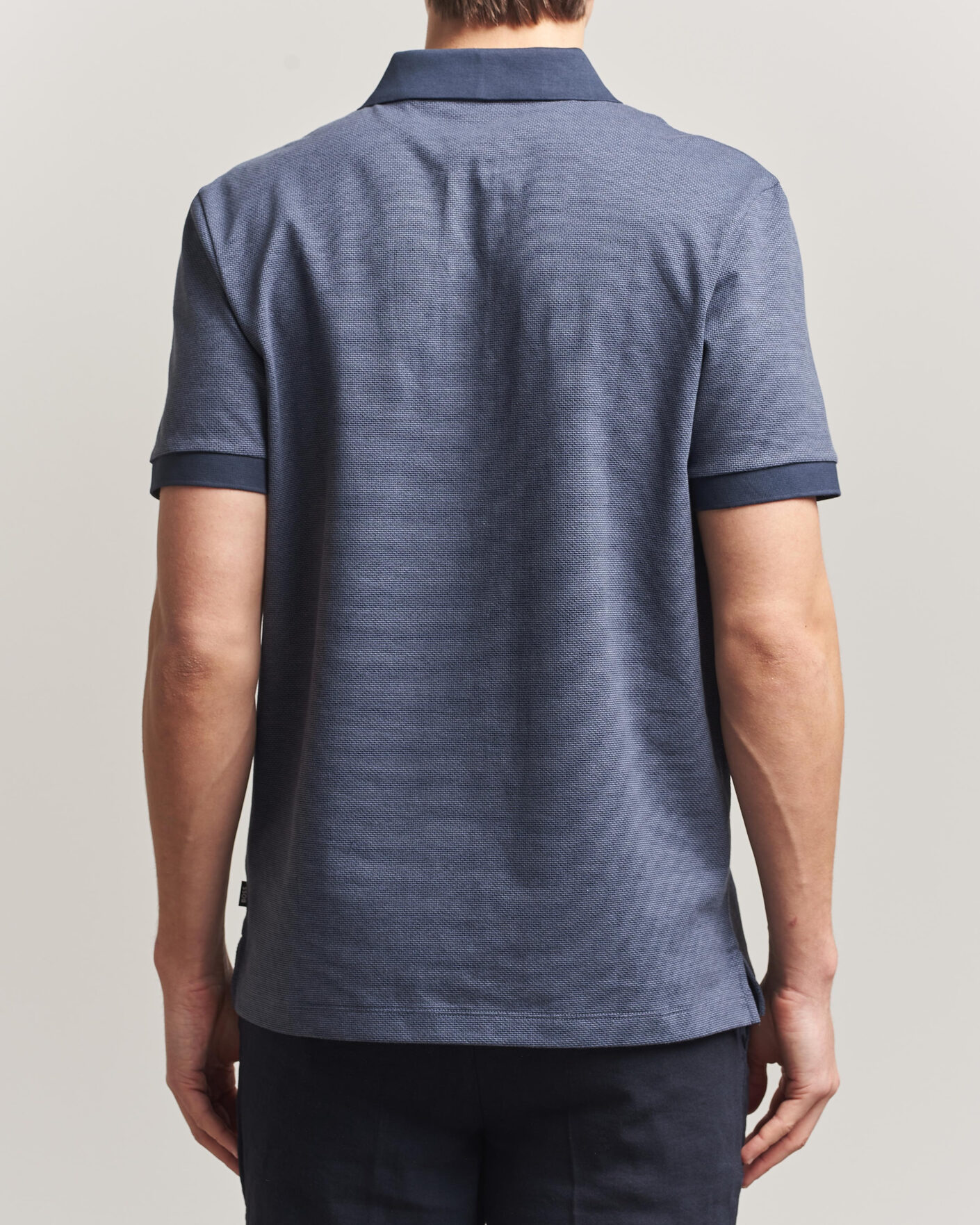 Hombres | Polos | BOSS BLACK | Parlay Jersey Polo Dark Blue