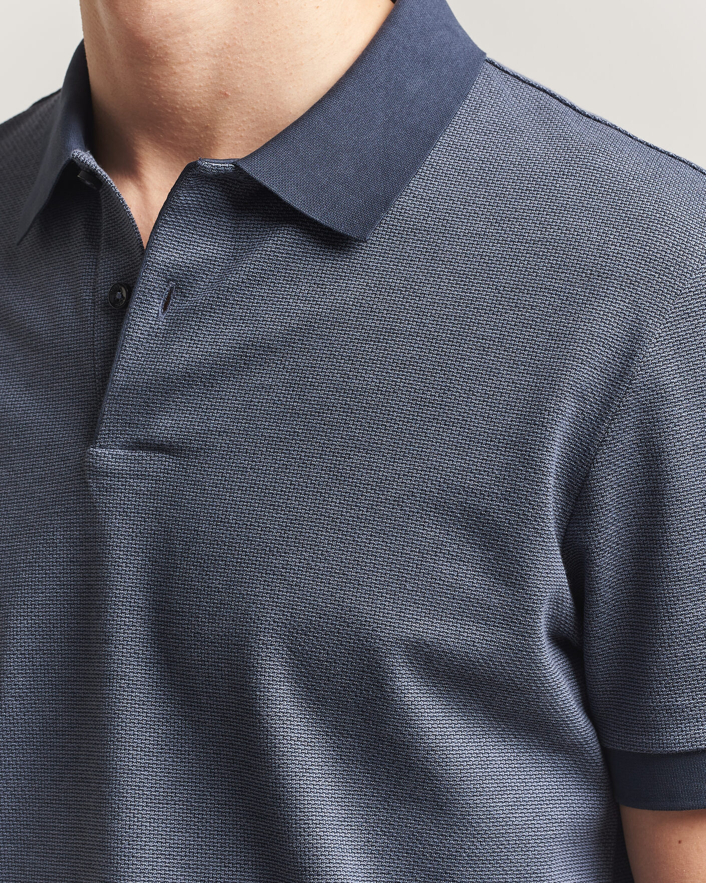 Hombres | Polos | BOSS BLACK | Parlay Jersey Polo Dark Blue