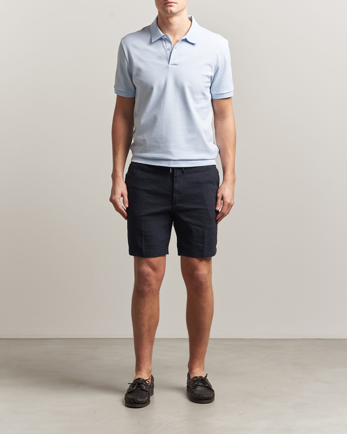 Hombres | Polos | BOSS BLACK | Parlay Jersey Polo Light Blue