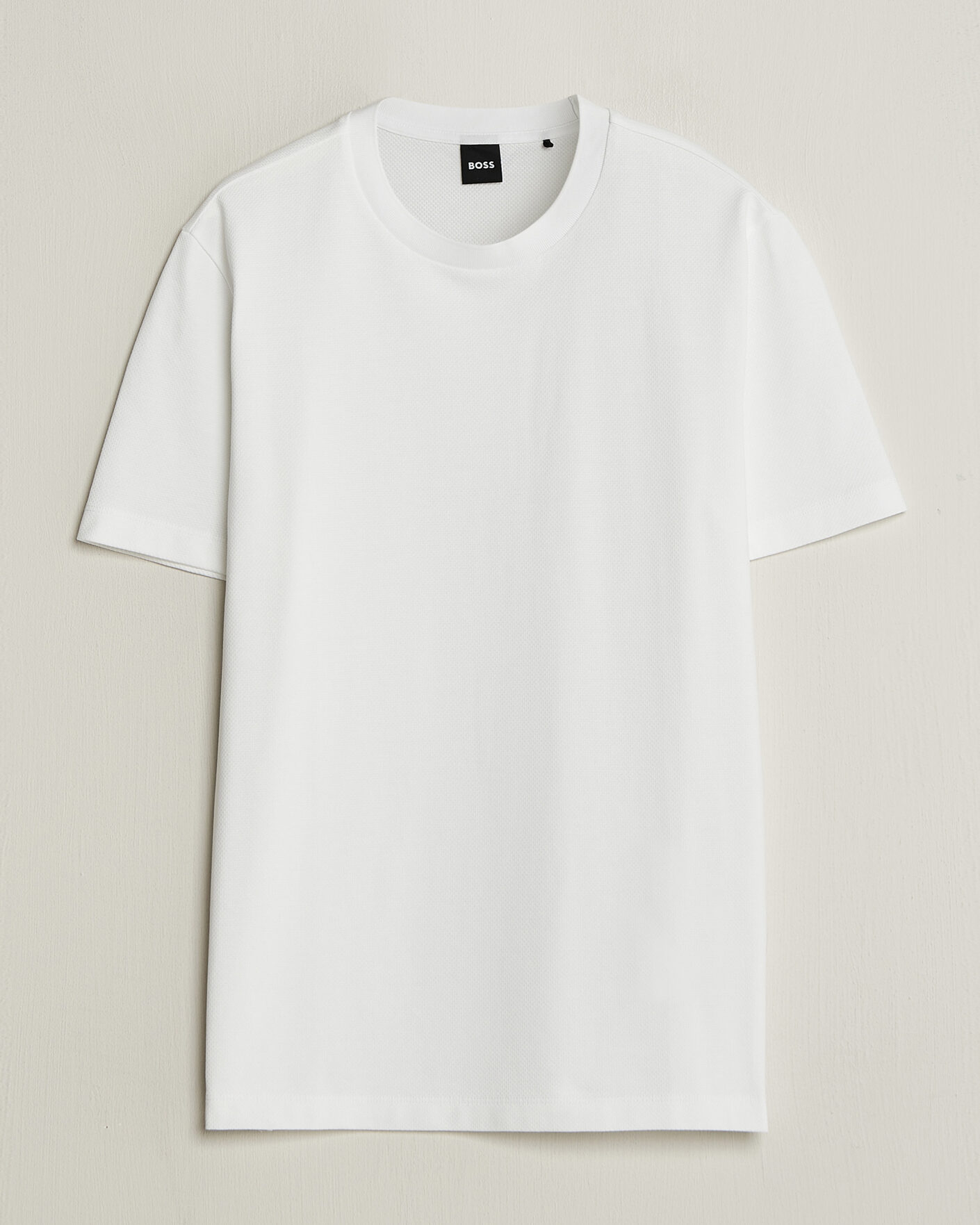 Hombres | Camisetas | BOSS BLACK | Thompson Structured T-Shirt White