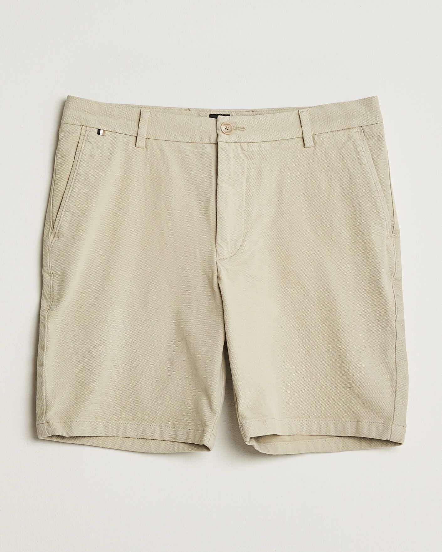 Hombres | Pantalones cortos | BOSS BLACK | Kane Cotton Chino Shorts Open Beige
