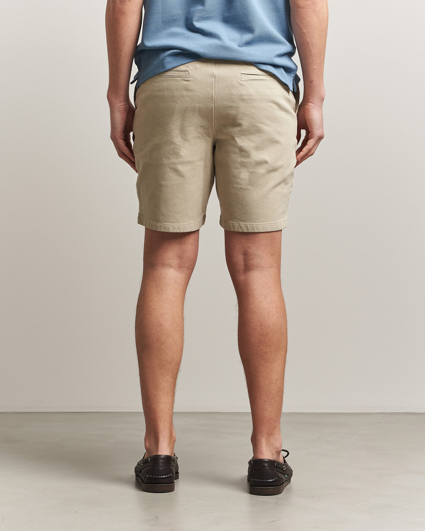 Hombres | Pantalones cortos | BOSS BLACK | Kane Cotton Chino Shorts Open Beige