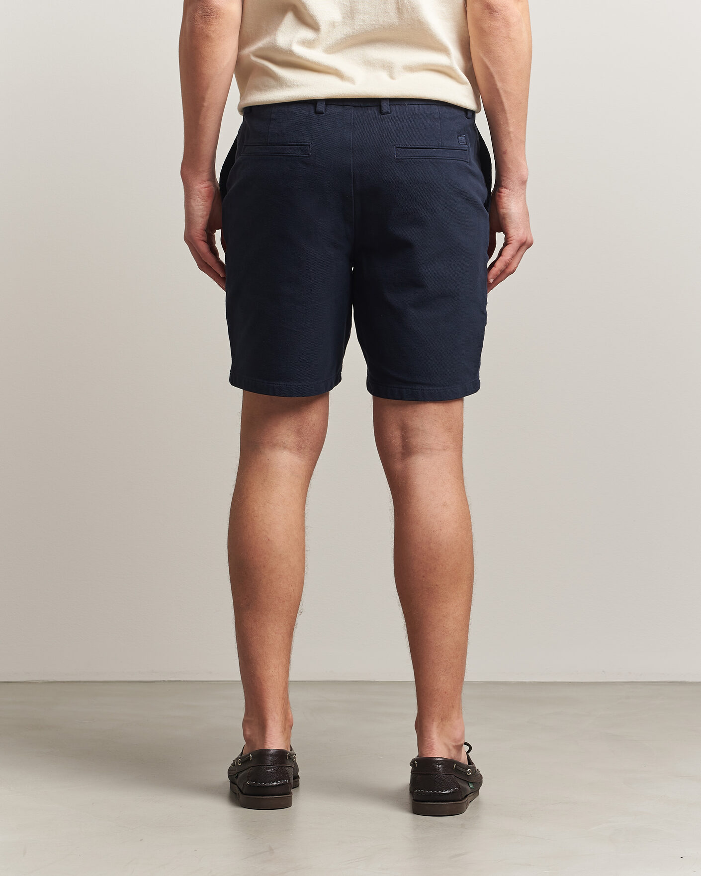 Hombres | Pantalones cortos | BOSS BLACK | Kane Cotton Chino Shorts Dark Blue