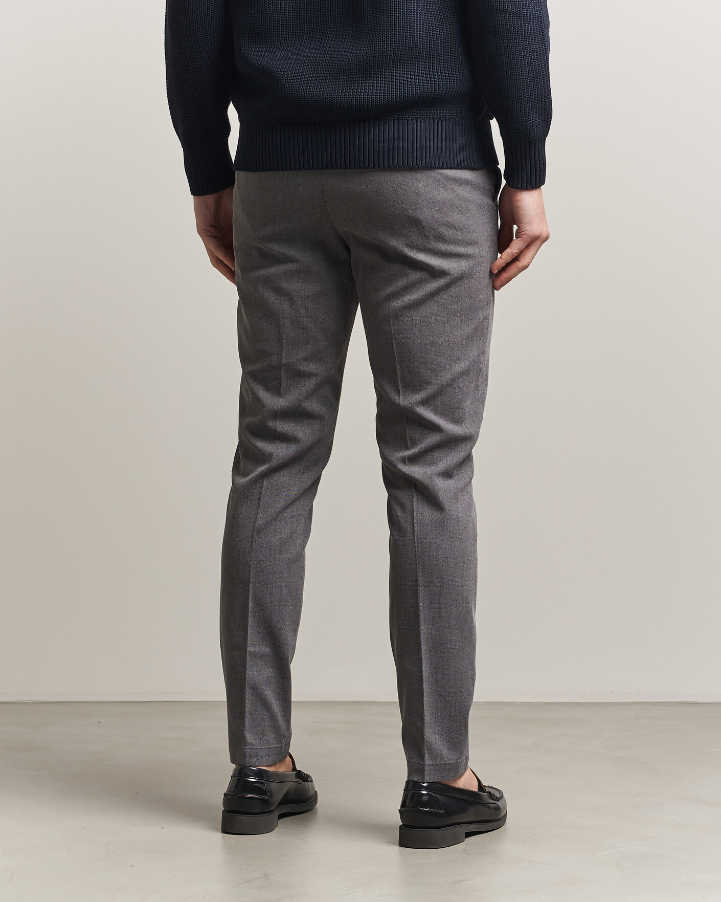 Hombres | Pantalones | BOSS BLACK | Kaiton Structured Chinos Black