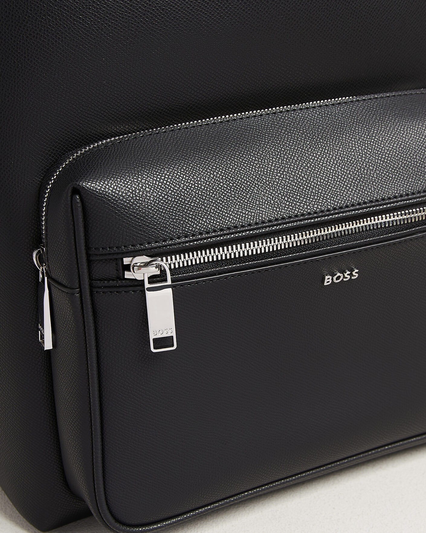 Hombres | Bolsos | BOSS BLACK | Daxter Leather Backpack Black