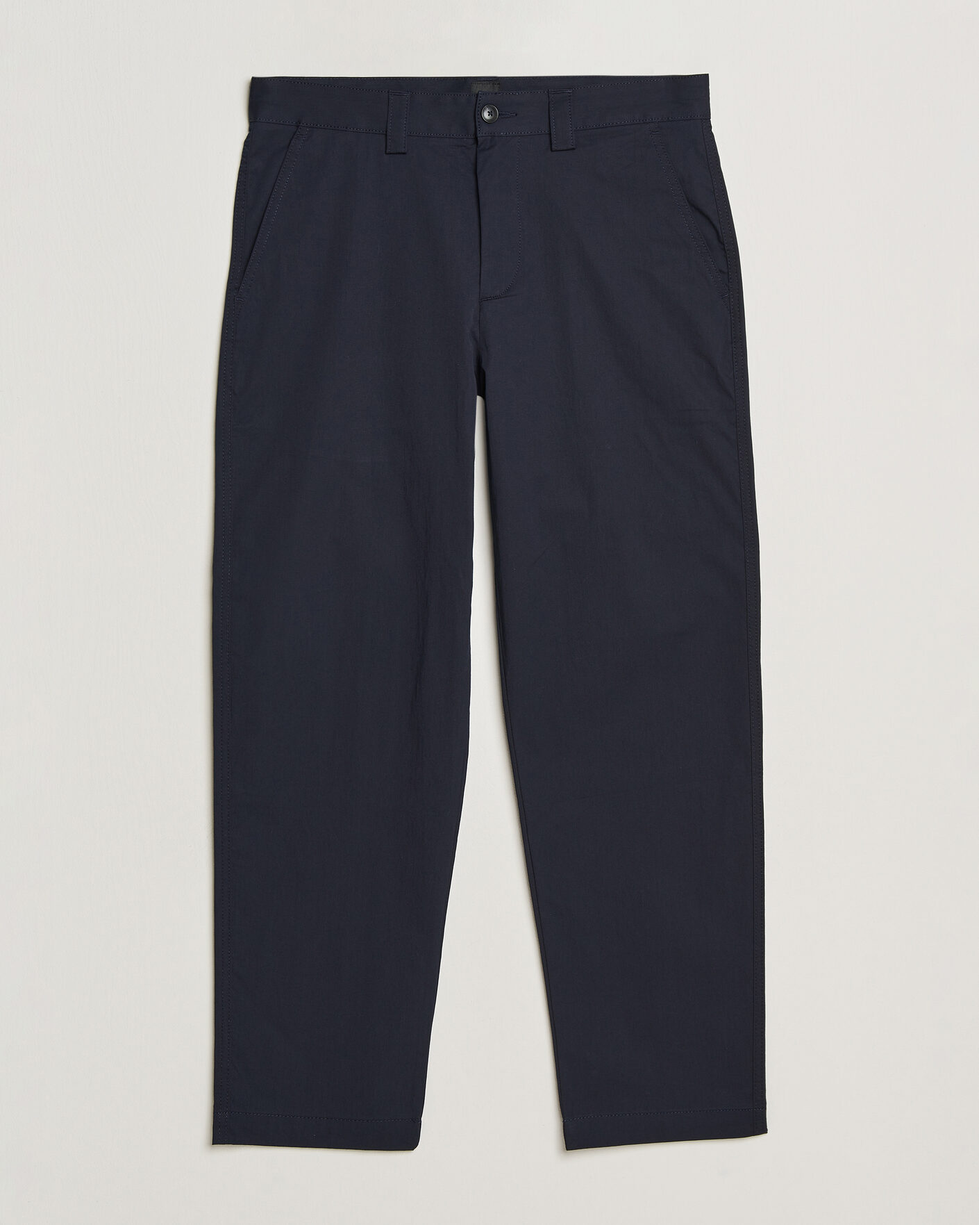 Hombres | Pantalones | BOSS ORANGE | Cotton Chinos Dark Blue