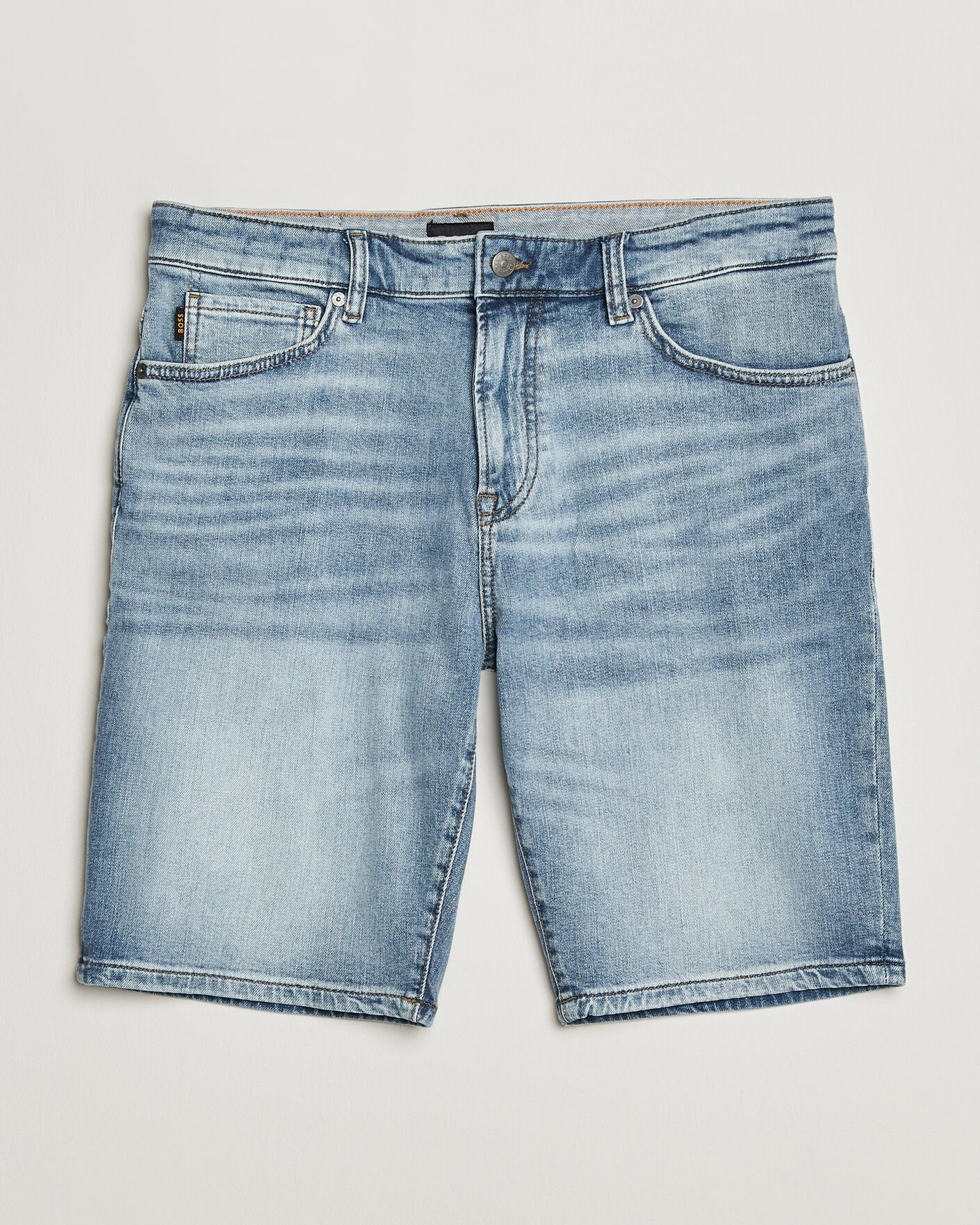 Hombres | Pantalones cortos | BOSS ORANGE | Re.Maine Denim Shorts Light Blue