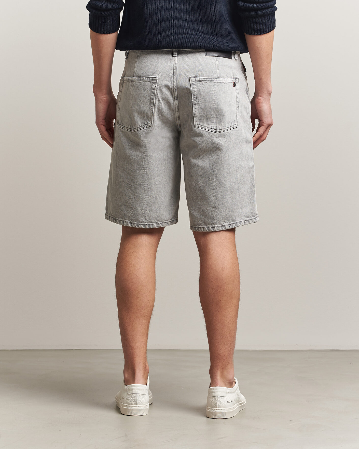 Hombres | Pantalones cortos | BOSS ORANGE | Atacama Denim Shorts Medium Grey