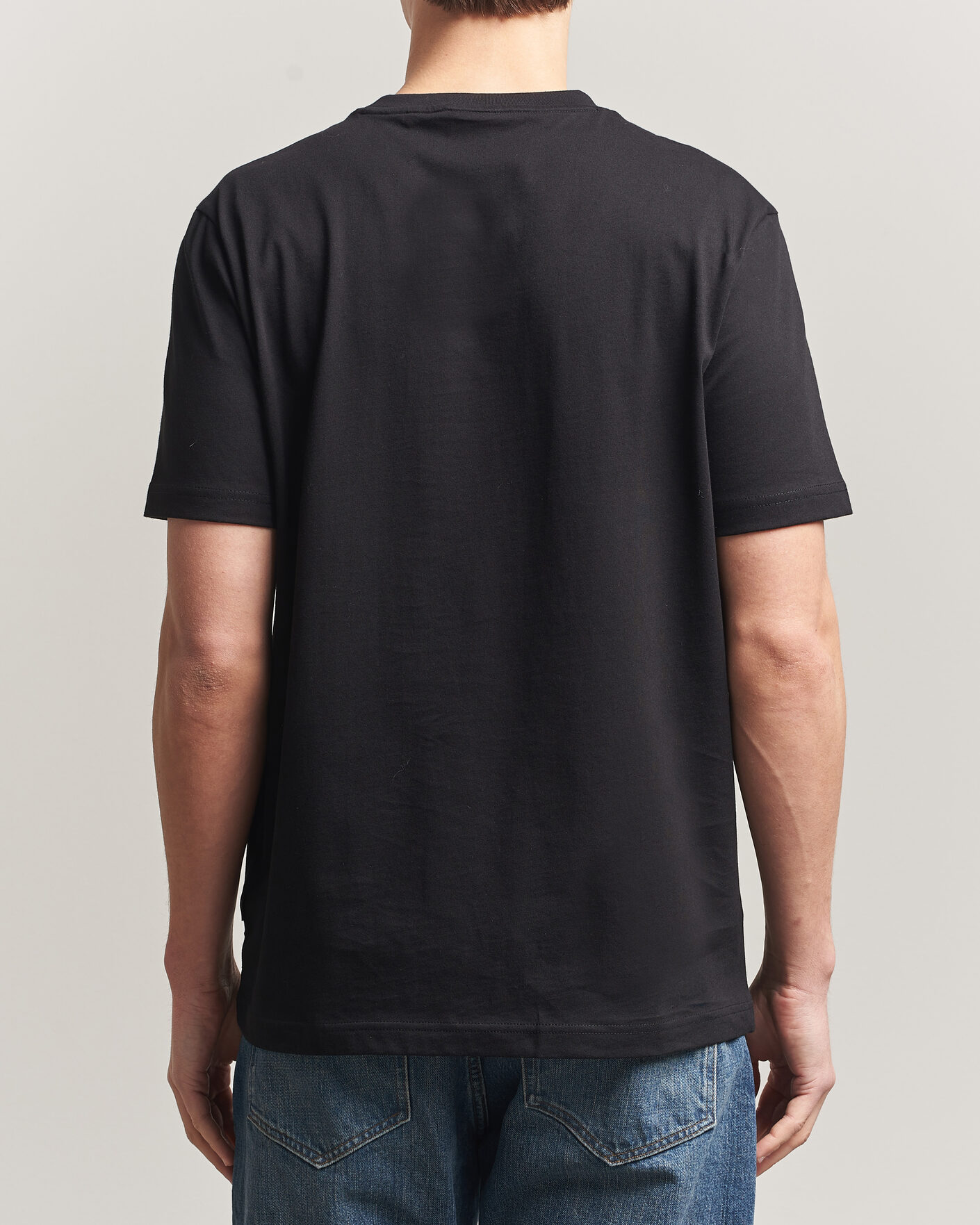 Hombres | Camisetas | BOSS ORANGE | Creature Printed Crew Neck T-Shirt Black
