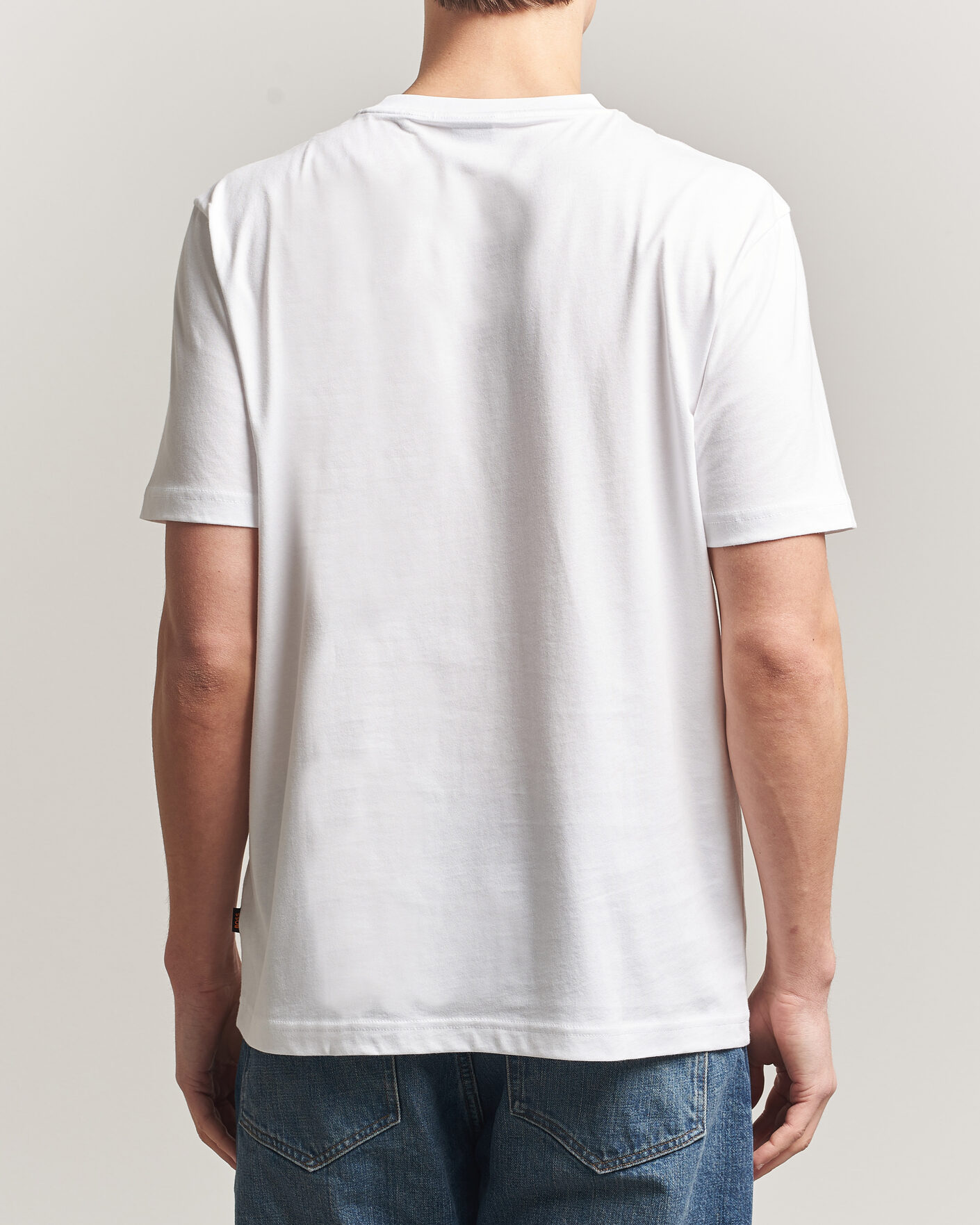 Hombres | Camisetas | BOSS ORANGE | Creature Printed Crew Neck T-Shirt Natural