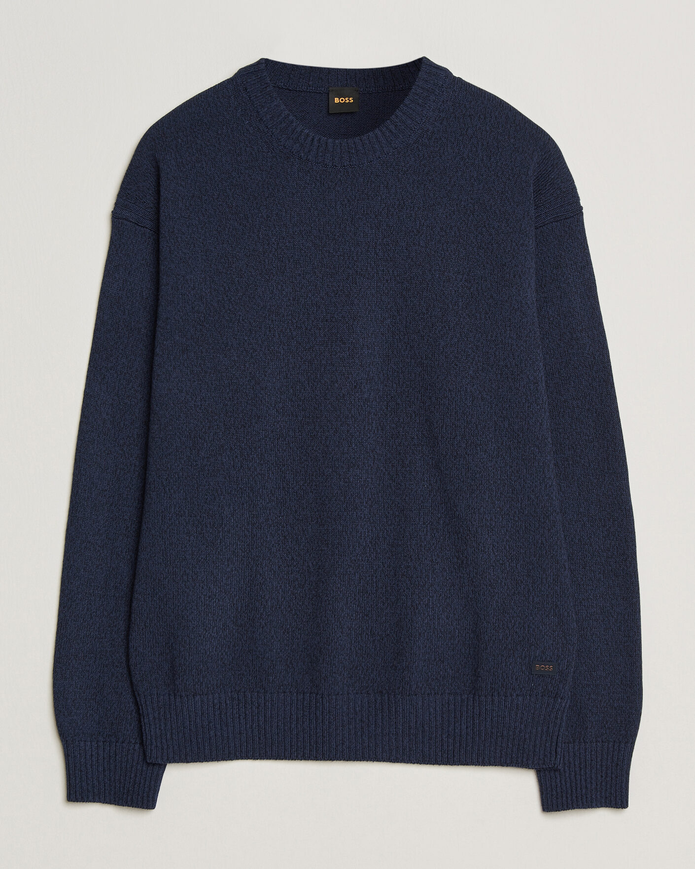 Hombres | Jerséis y prendas de punto | BOSS ORANGE | Kerlino Knitted Sweater Dark Blue