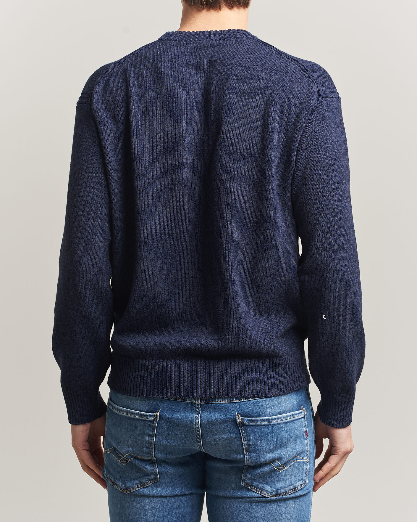 Hombres | Jerséis y prendas de punto | BOSS ORANGE | Kerlino Knitted Sweater Dark Blue
