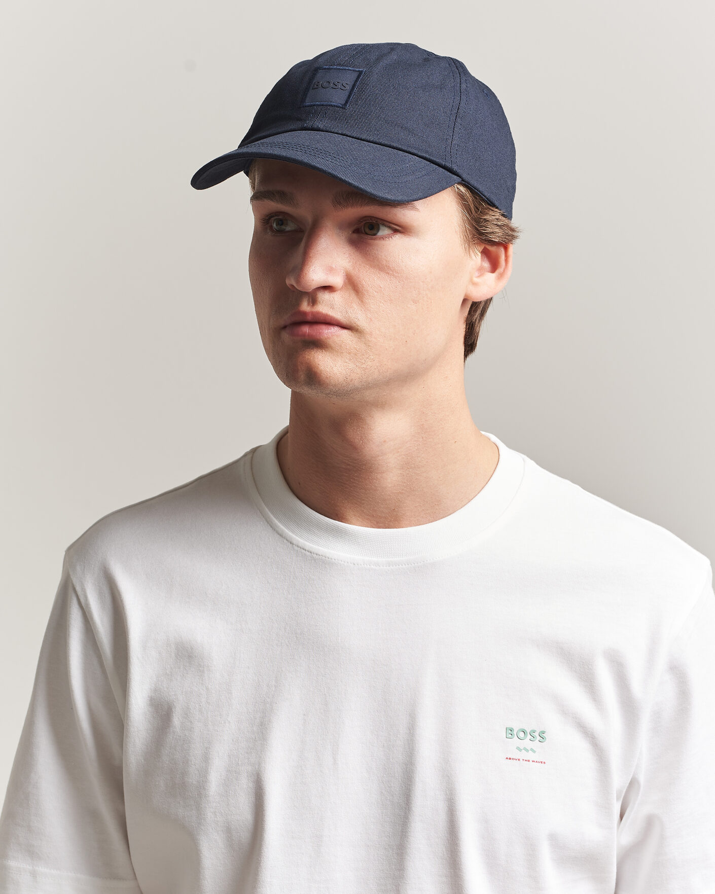 Hombres | Sombreros y gorras | BOSS ORANGE | Derrel Logo Cap Dark Blue