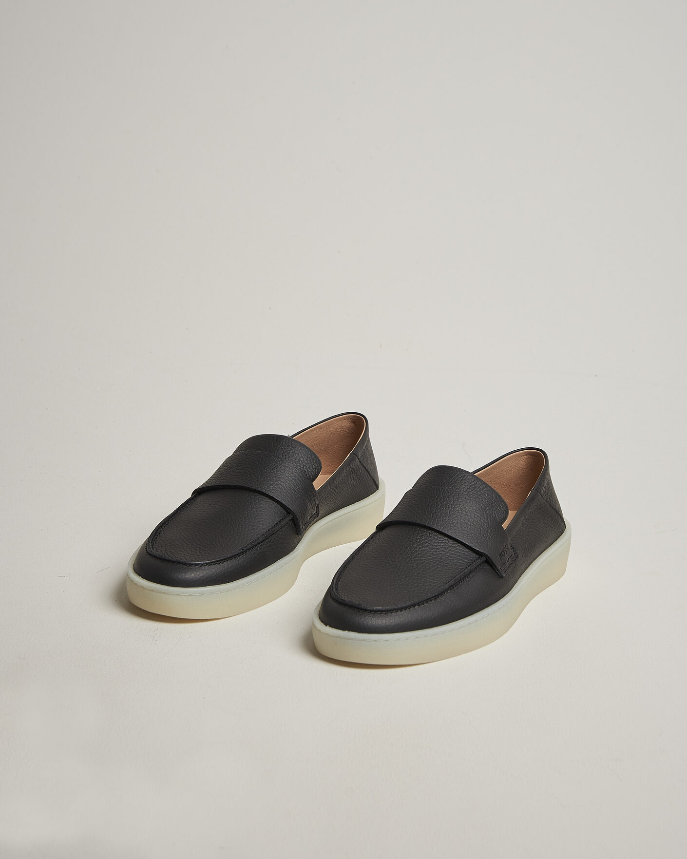 Hombres | Mocasines | BOSS BLACK | Randal Leather Loafer Black