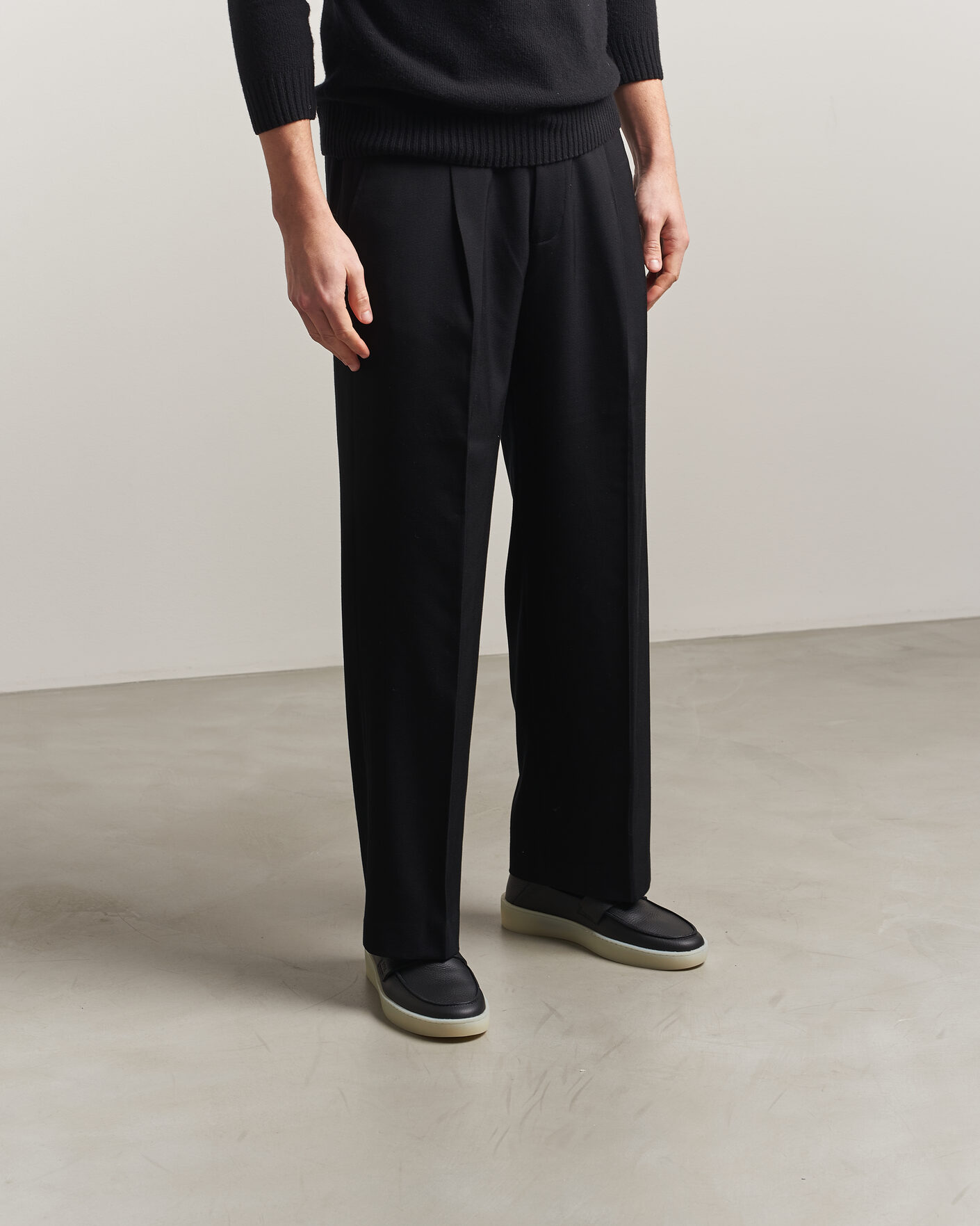 Hombres | Mocasines | BOSS BLACK | Randal Leather Loafer Black