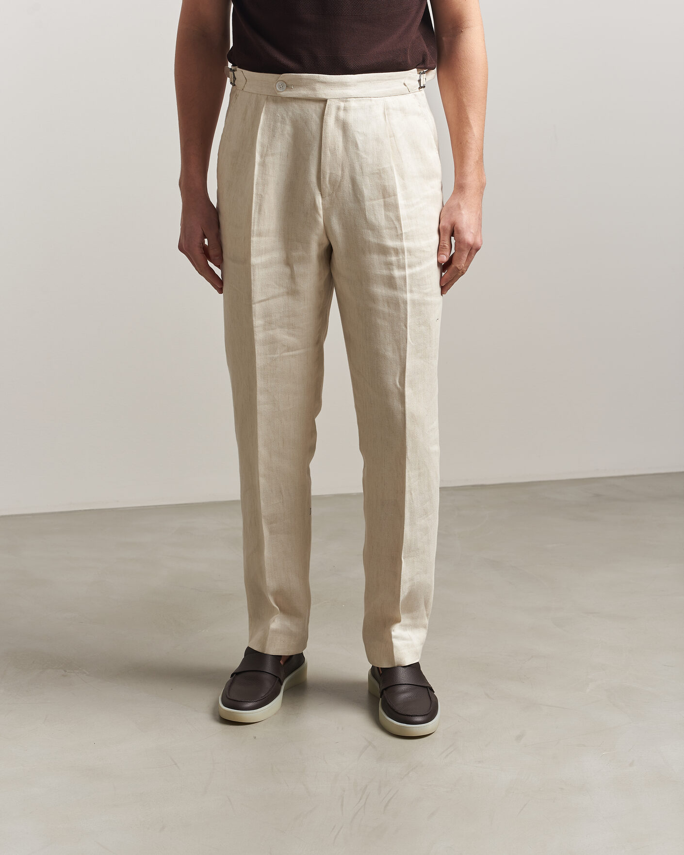 Hombres | Mocasines | BOSS BLACK | Randal Leather Loafer Dark Brown