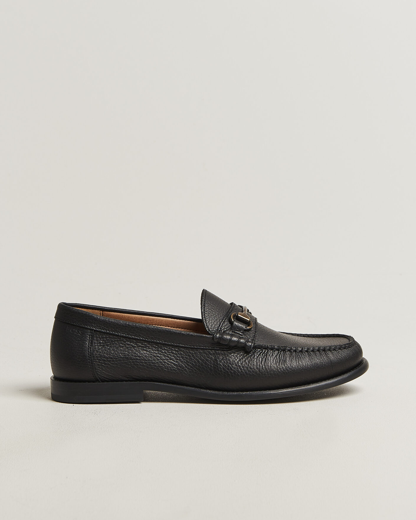Hombres | Mocasines | BOSS BLACK | Tevan Leather Moccasin Black