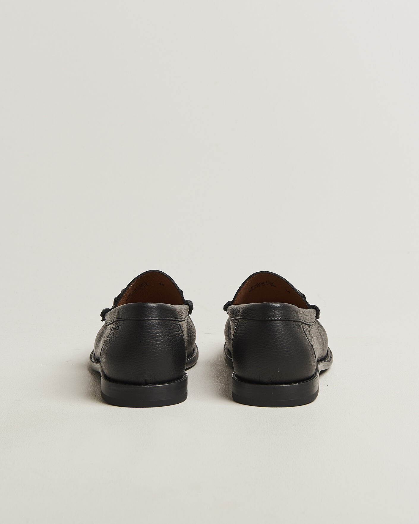 Hombres | Mocasines | BOSS BLACK | Tevan Leather Moccasin Black