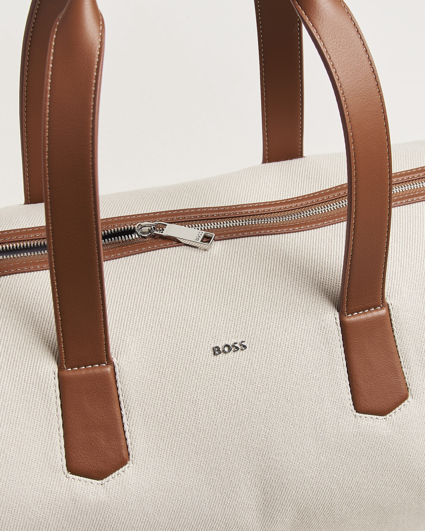 Hombres | Bolsos | BOSS BLACK | Dakkar Canvas Holdall Beige