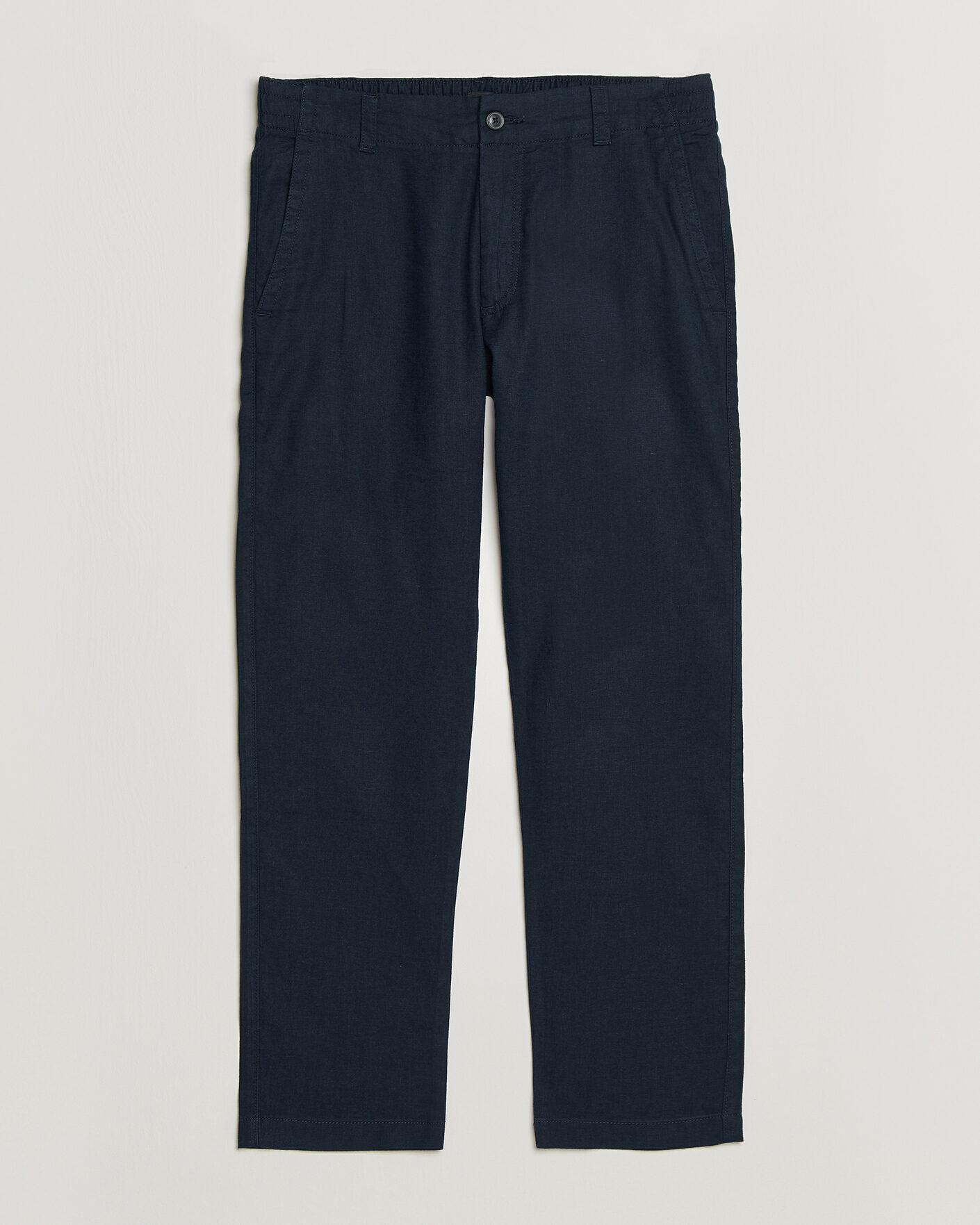 Hombres | Pantalones | BOSS ORANGE | Sanderson Linen Pants Dark Blue