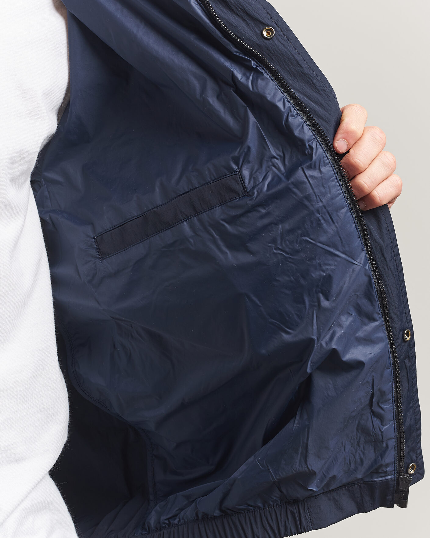 Hombres | Abrigos y chaquetas | BOSS ORANGE | Oberle Hooded Jacket Dark Blue