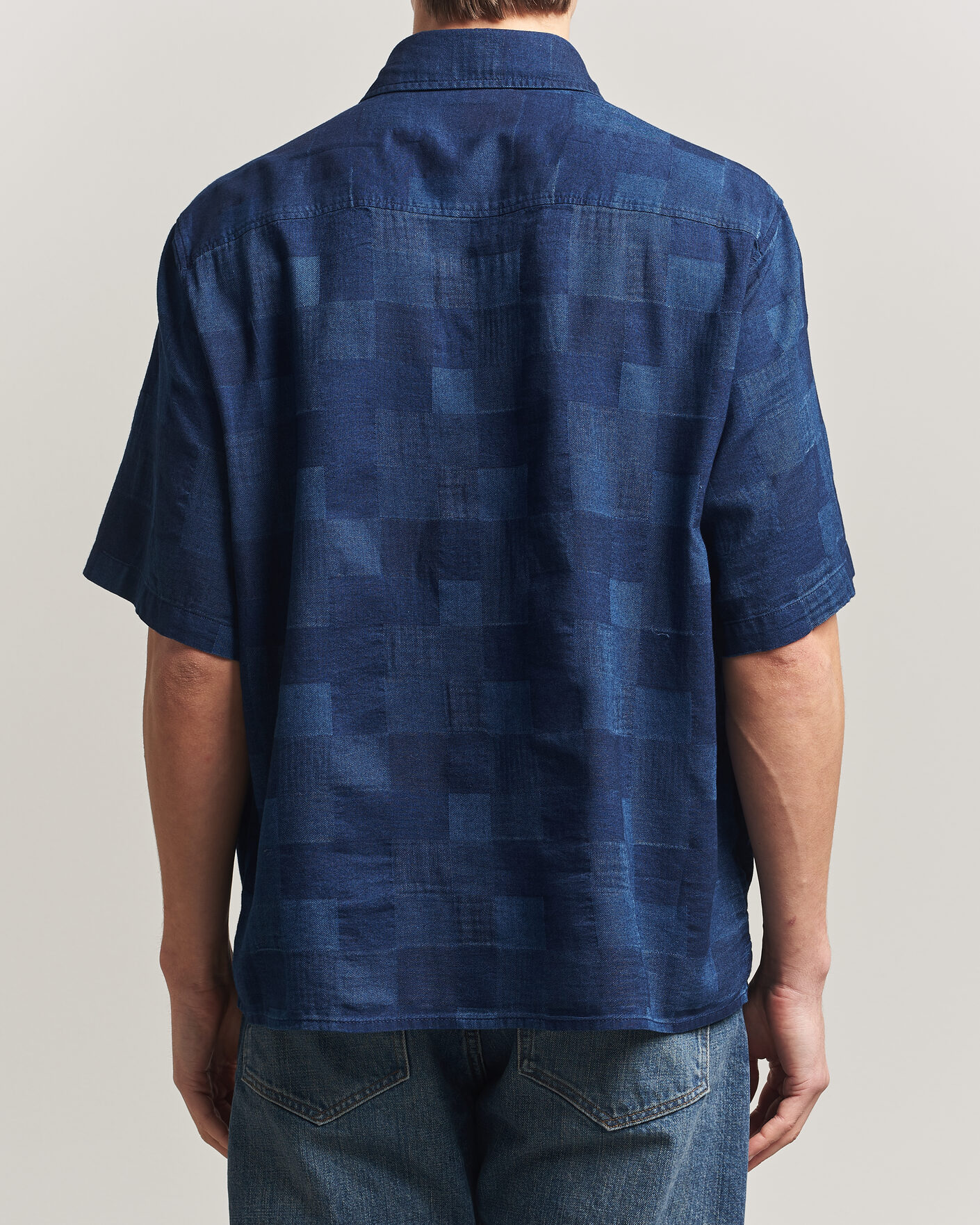 Hombres | Camisas | HUGO | Ekyno Workwear Short Sleeve Shirt Dark Blue