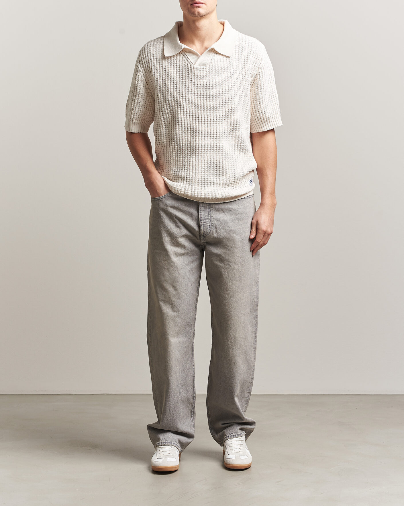 Hombres | Camisas | HUGO | Nate Baggy Fit Jeans Medium Grey